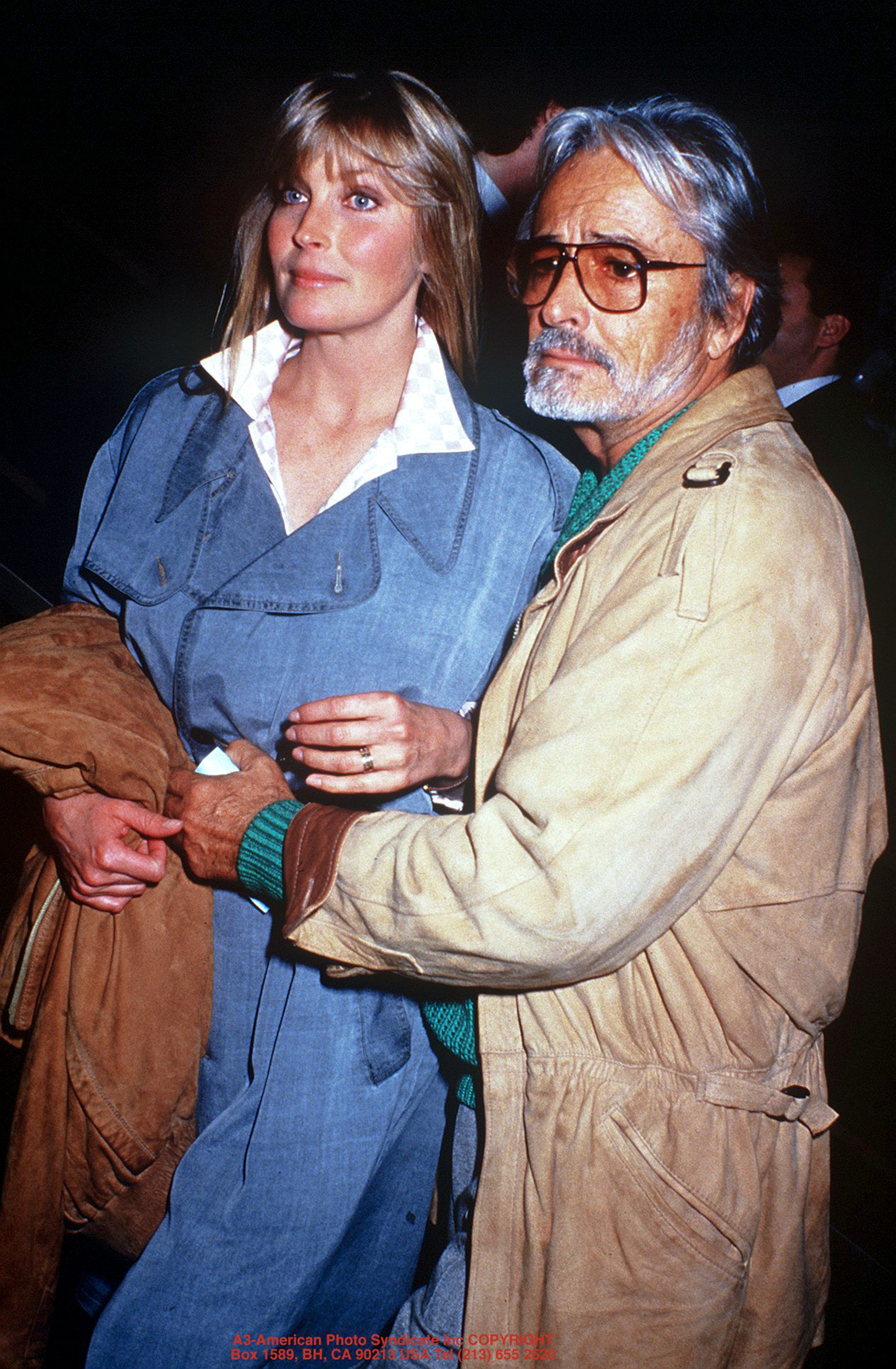 The actress and John Derek pictured on January 1, 1983 | Source: Getty Images