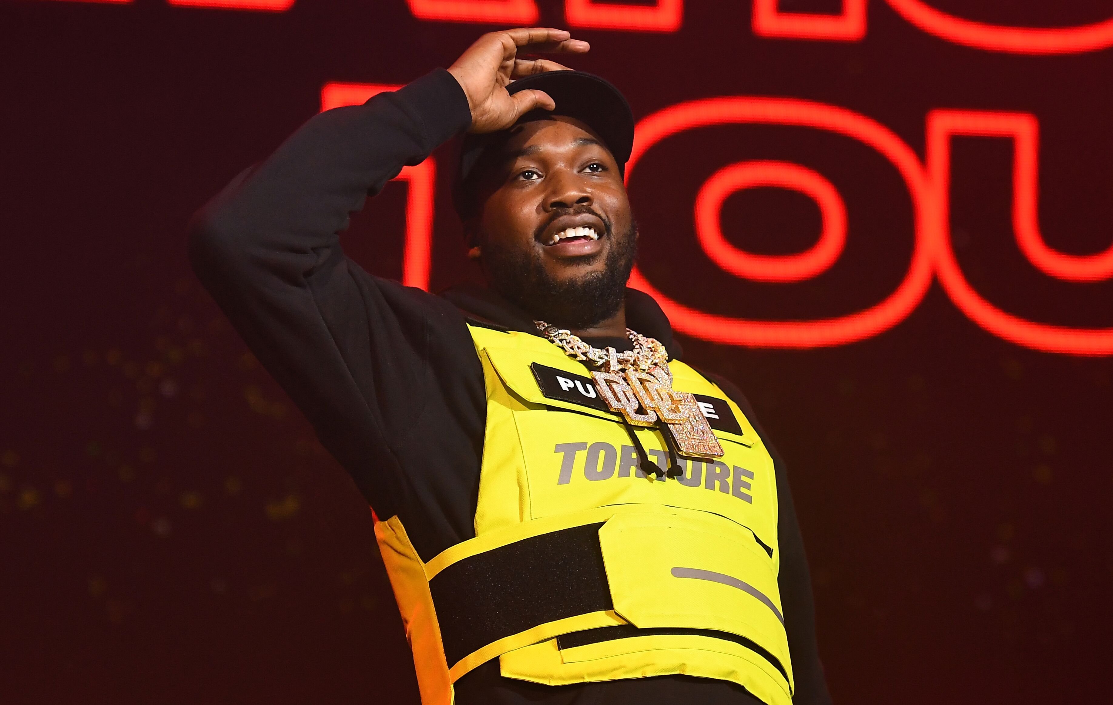 Meek Mill performing at a concert | Source: Getty Images/GlobalImagesUkraine