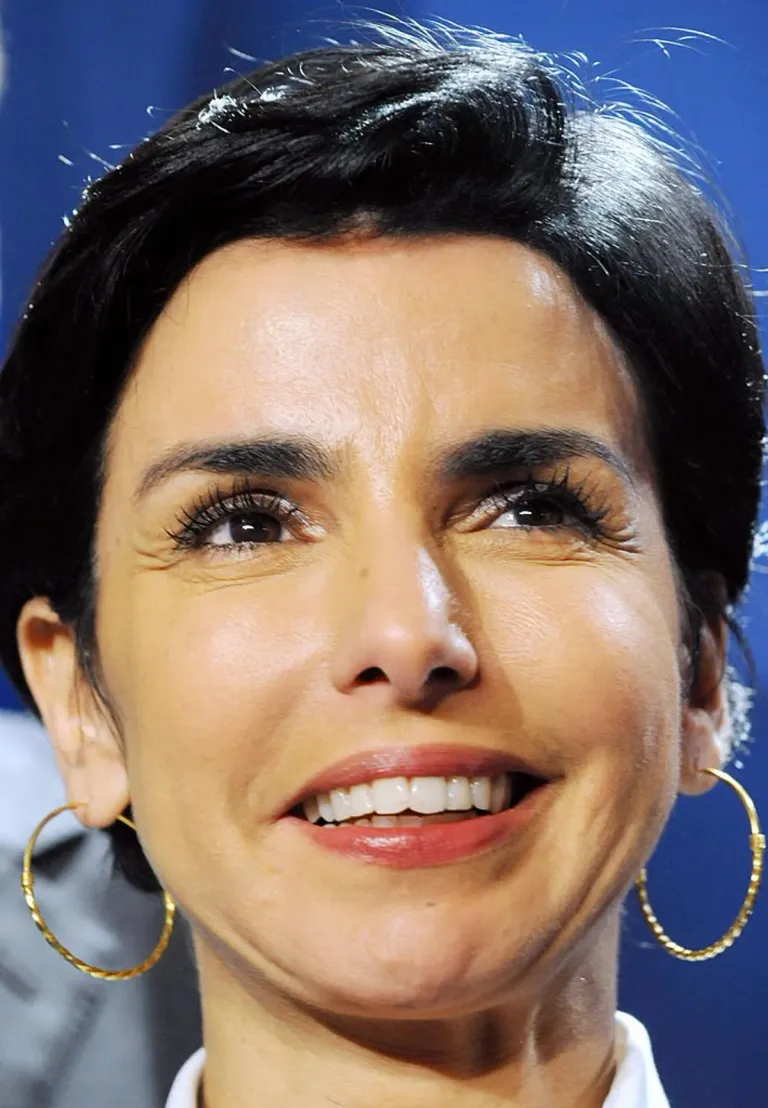 Rachida Dati, le 7 juin 2009 au siège de campagne de l'UMP après le vote. | Photo : Getty Images
