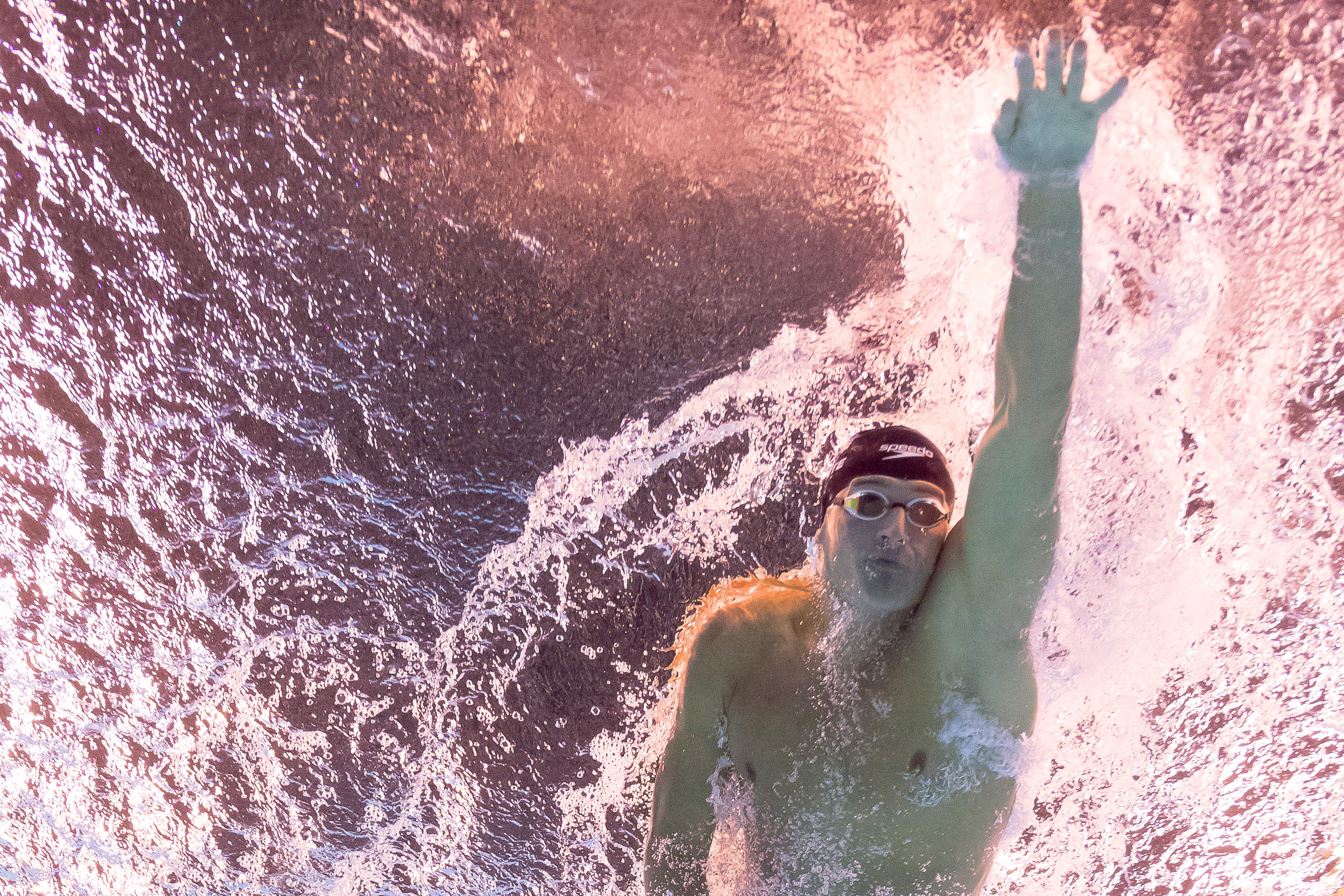 Ryan Lochte taking part in the Men's 200m Individual Medley Final during the swimming event at the Rio 2016 Olympic Games in Rio de Janeiro on August 11, 2016. | Source: Getty Images