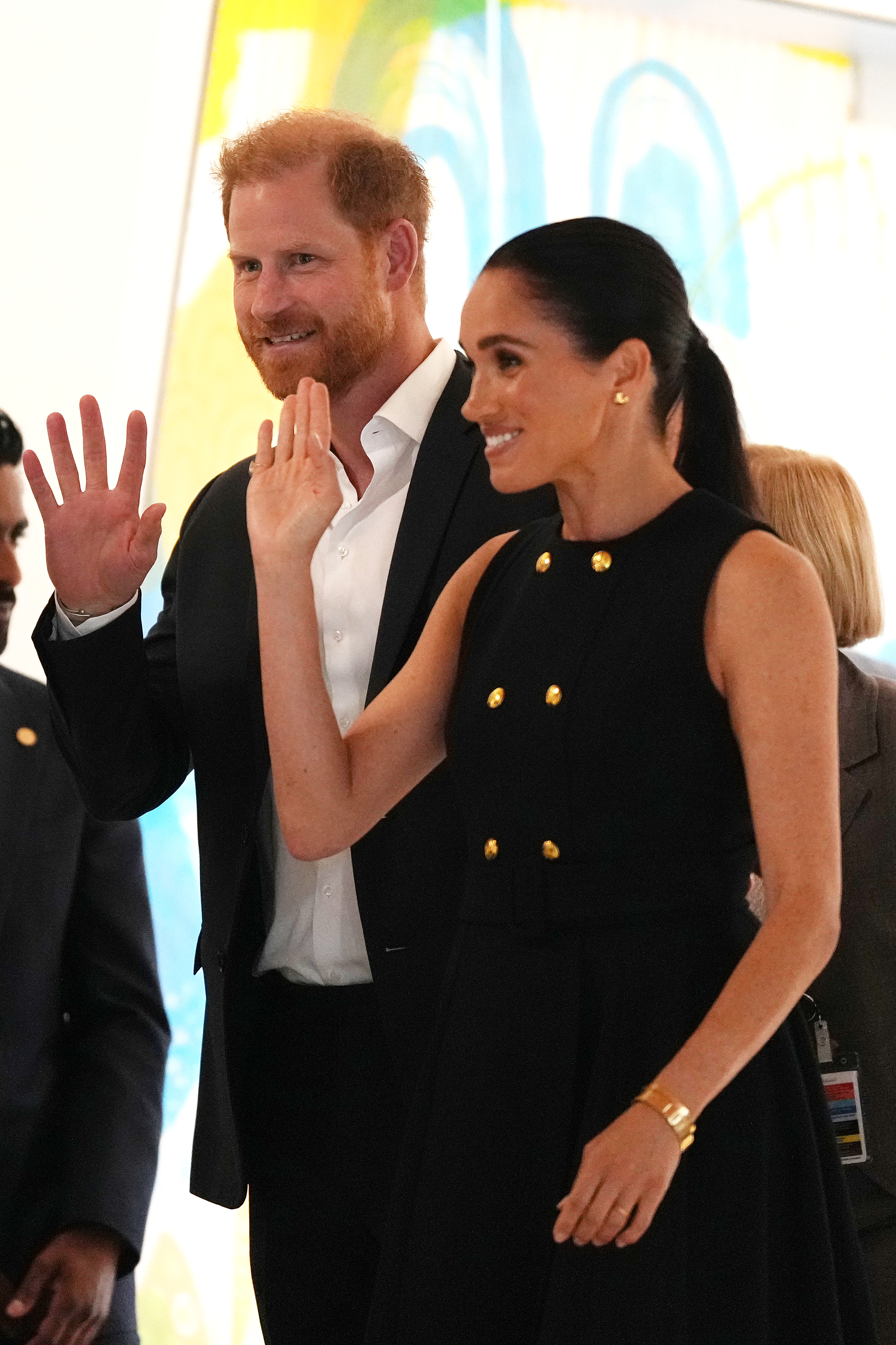 Prince Harry and Meghan Markle arrive ahead of their visit to the Royal Children’s Hospital on April 14, 2026, in Melbourne, Australia. | Source: Getty Images