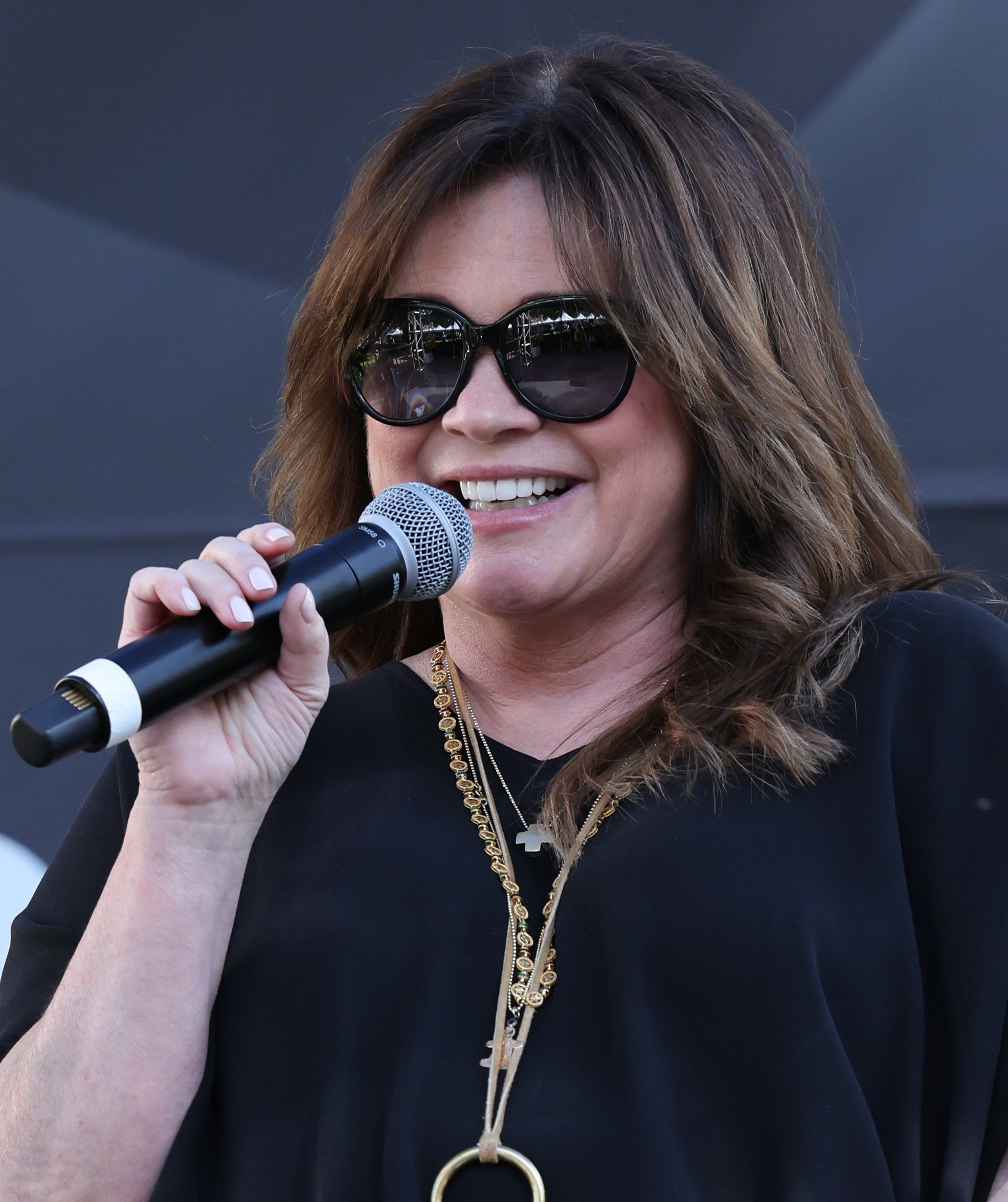 Valerie Bertinelli speaks on stage at the Los Angeles Times Festival of Books at the University of Southern California on April 23, 2022, in Los Angeles, California. | Source: Getty Images