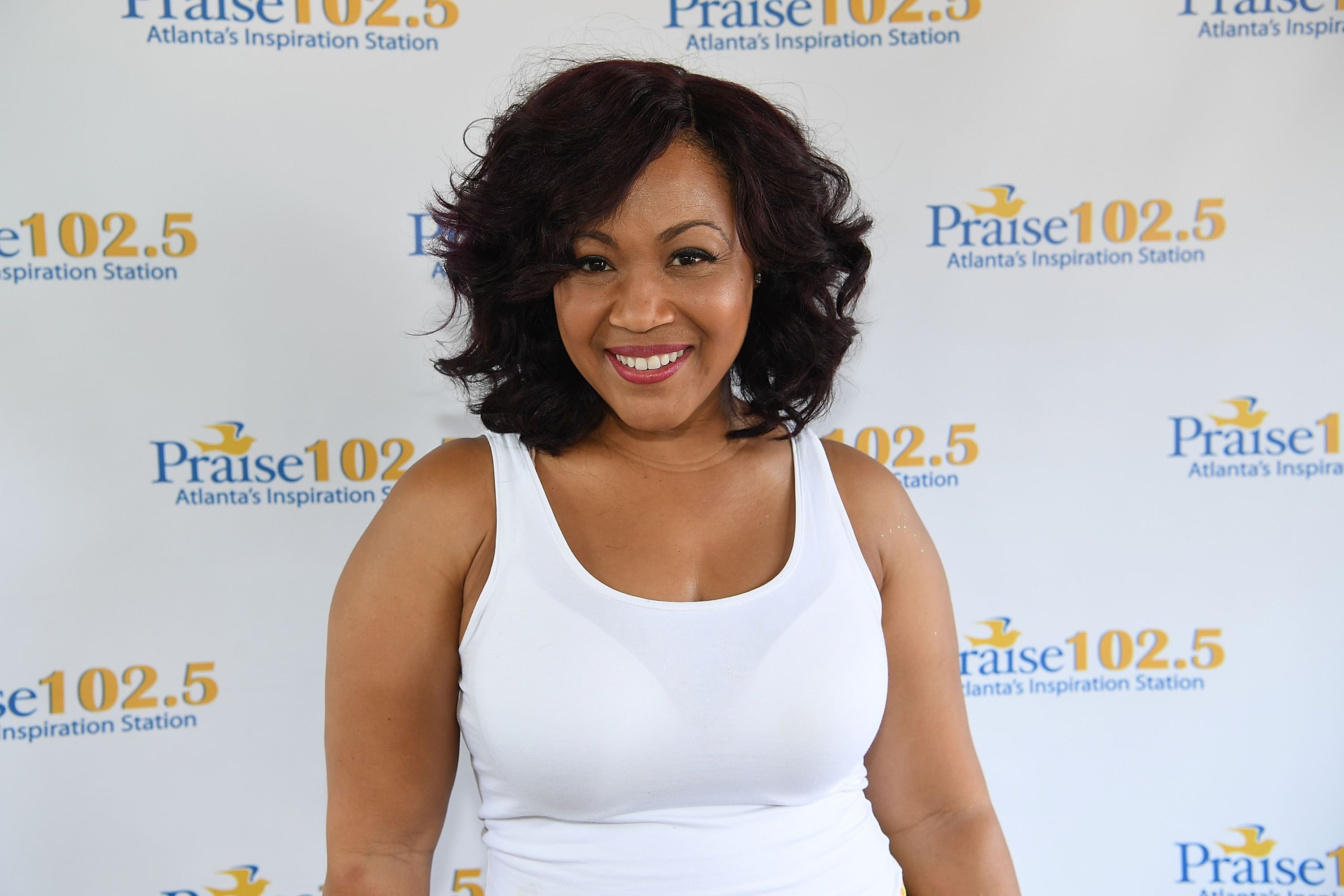 Erica Campbell at the Praise 102.5's "Praise In The Park" at the Centennial Olympic Park on August 6, 2016 in Atlanta, Georgia. | Source: Getty Images