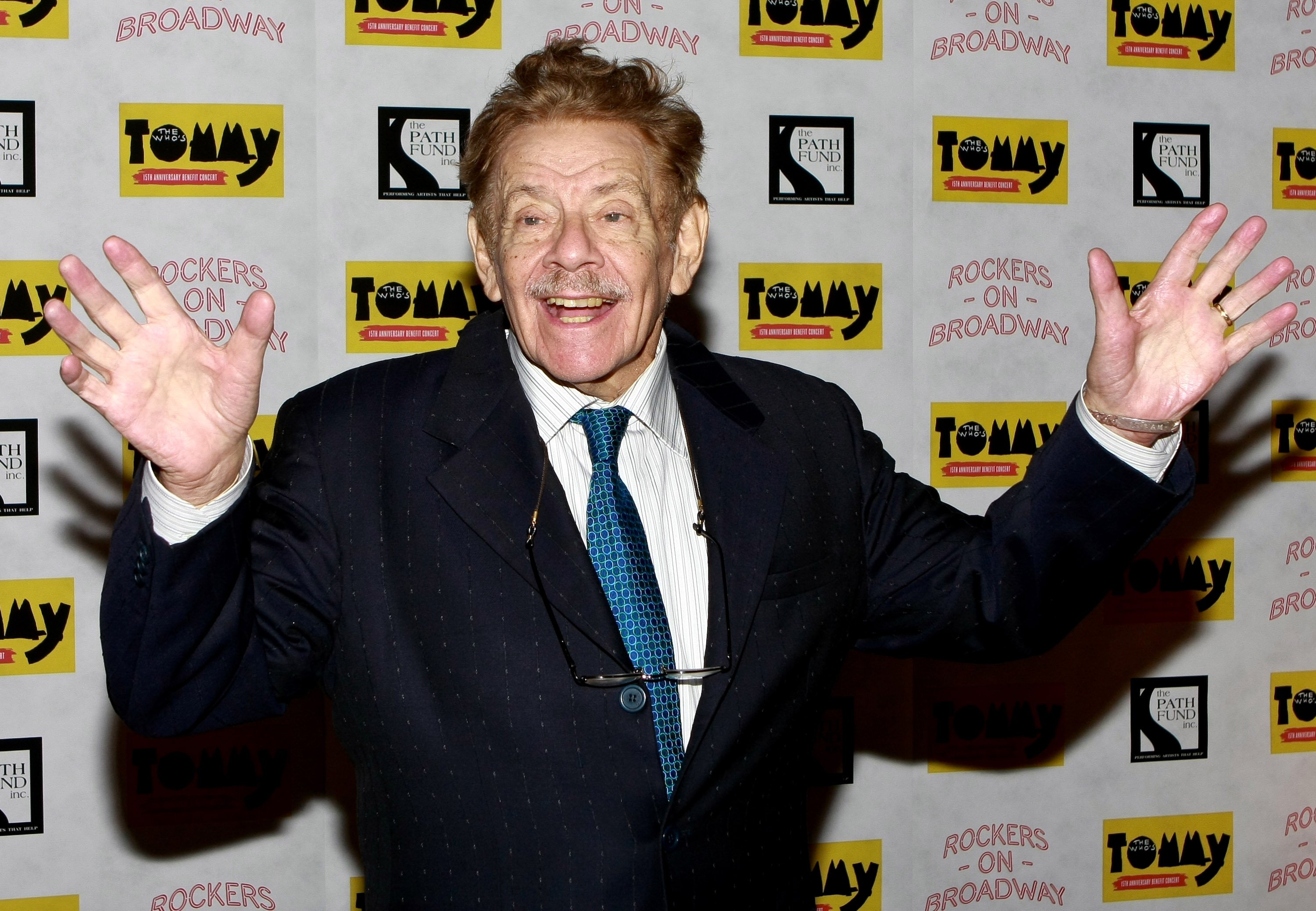 Jerry Stiller at "The Who's Tommy" 15th Anniversary Concert at the August Wilson Theatre in New York City | Photo: Mike Coppola/WireImage via Getty Images