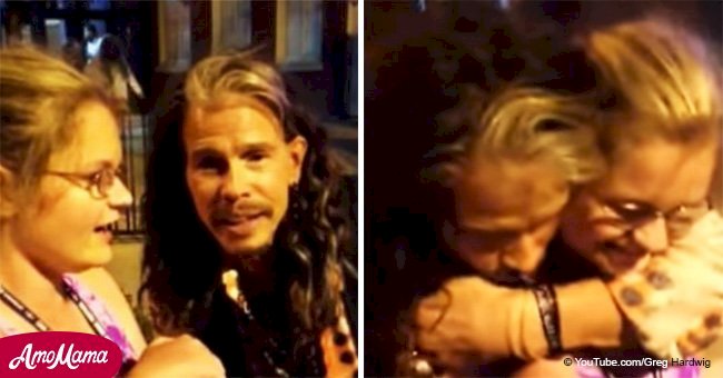 Steven Tyler sings with visually impaired girl on the street, and her voice touches millions