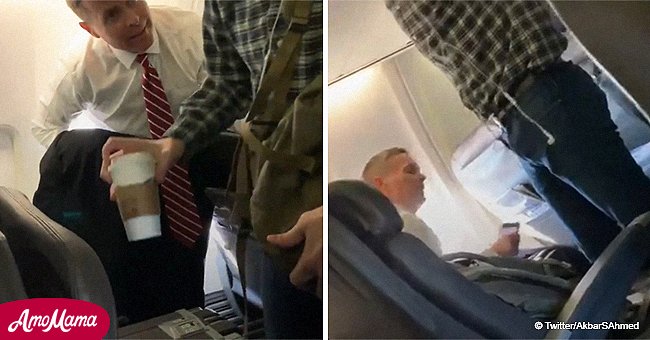 Outraged passenger scolded GOP congressman because he traveled 1st class during shutdown