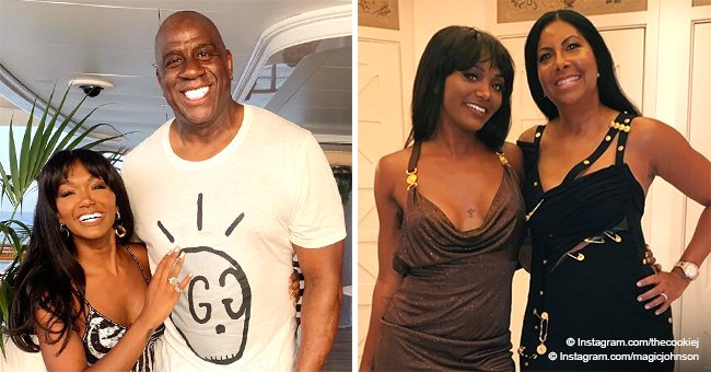 Magic Johnson And Wife Cookie Celebrate Daughter Elisa's 25th Birthday ...