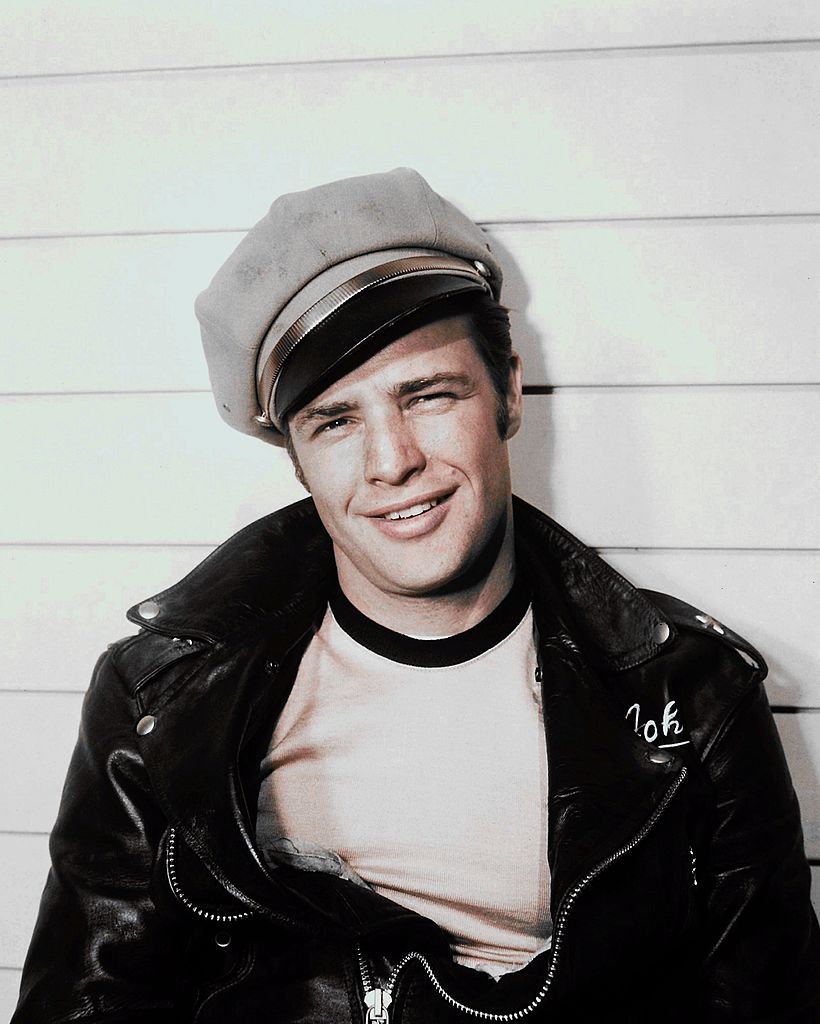 Marlon Brando posed for a portrait for the release of the movie 'The Wild One' on January 01, 1953. | Photo: Getty Images