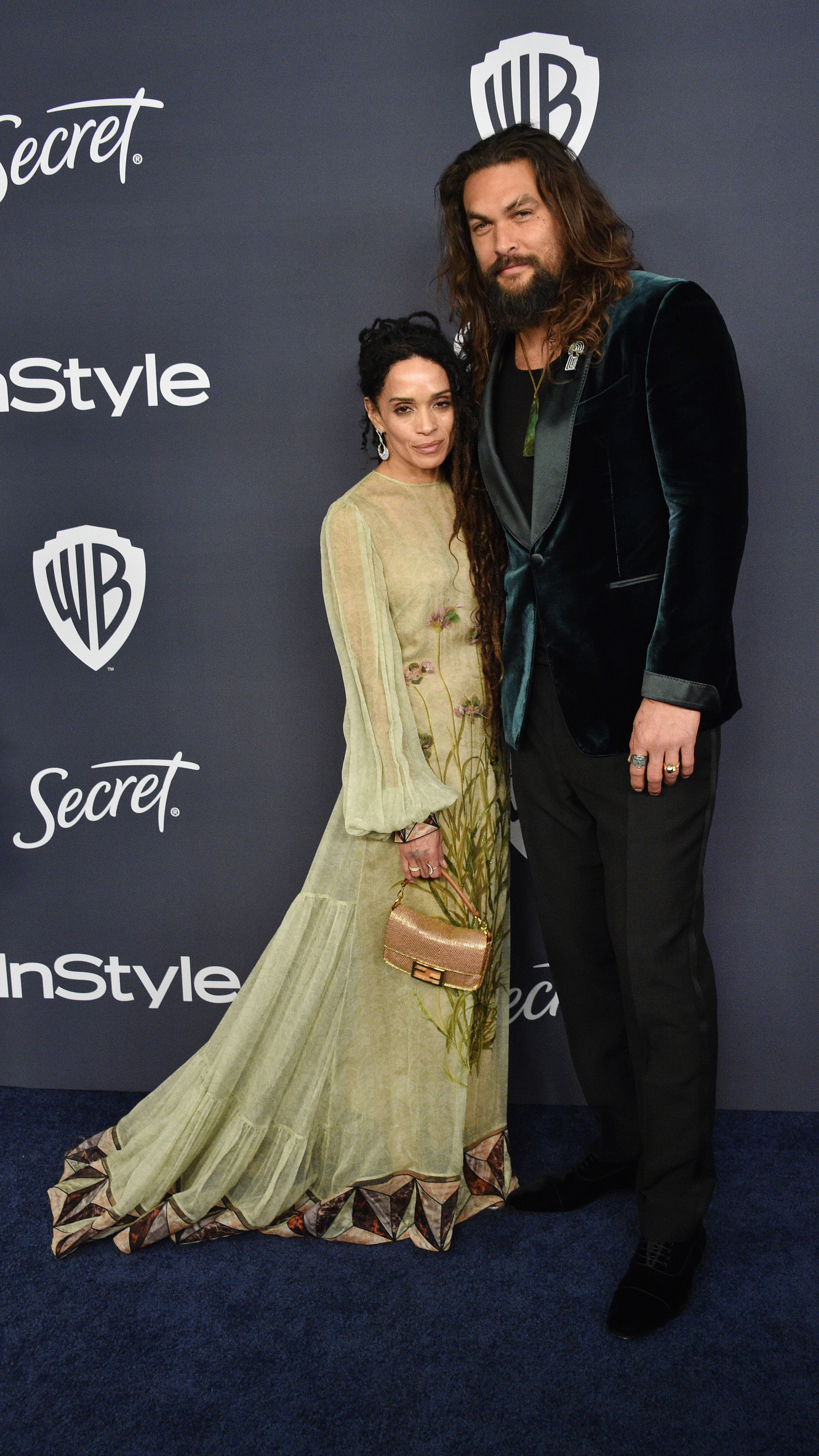 Lisa Bonet and Jason Momoa at the 21st Annual Golden Globes After-Party in Beverly Hills, California on January 5, 2020 | Source: Getty Images