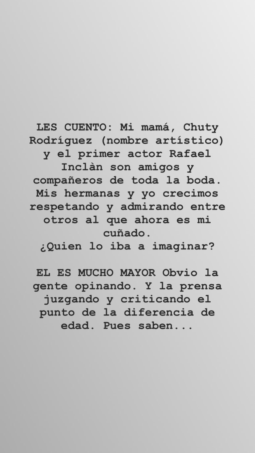 Captura de pantalla de historia de Instagram. | Imagen: Instagram/ adrianalavat Captura de pantalla de historia de Instagram. | Imagen: Instagram/ adrianalavat
