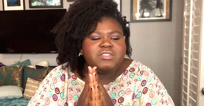 'Empire' Star Gabby Sidibe Stuns in Peach-Colored Outfit Showing off ...