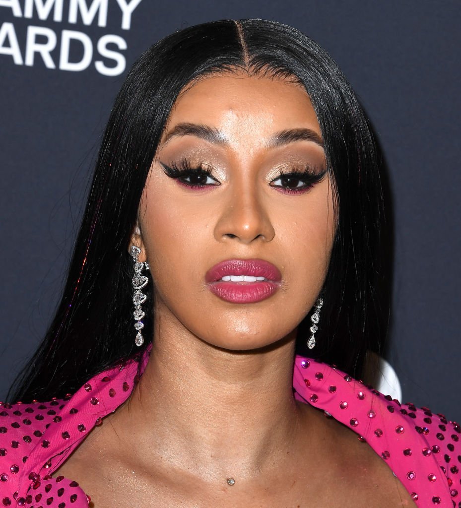 Cardi B arrives at the Pre-GRAMMY Gala and GRAMMY Salute to Industry Icons Honoring Sean "Diddy" Combs at The Beverly Hilton Hotel | Photo: Getty Images