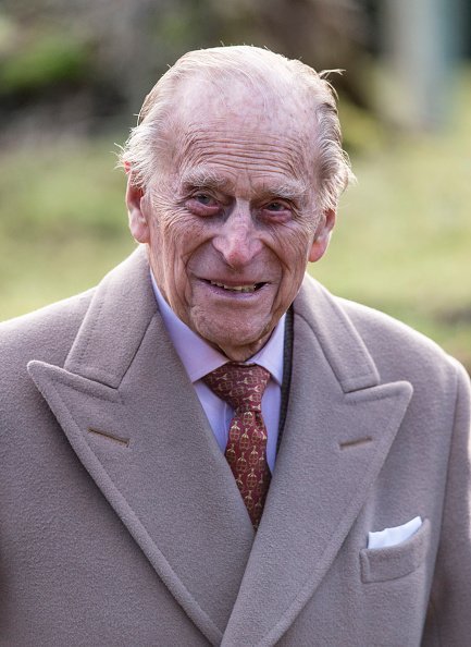 Prince Philip, Duke of Edinburgh attends Sunday Service at St Peter and St Paul Church in West Newton on February 4, 2018 in King's Lynn, United Kingdom. | Photo: Getty Images