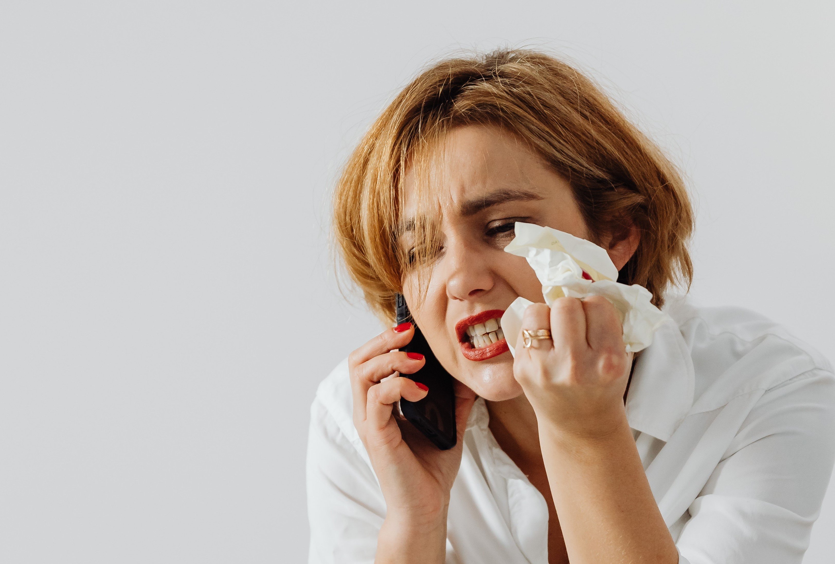 OP called her boyfriend's parents & lashed out at them. | Source: Pexels