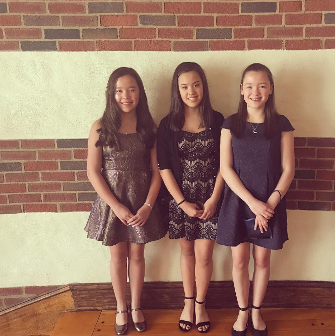 Only Hannah of the sextuplets attended her father's wedding. On this occasion, the girls of the sextuplet posed together as they prepared to turn 14 on April 28, 2018. | Source: Instagram/kateplusmy8
