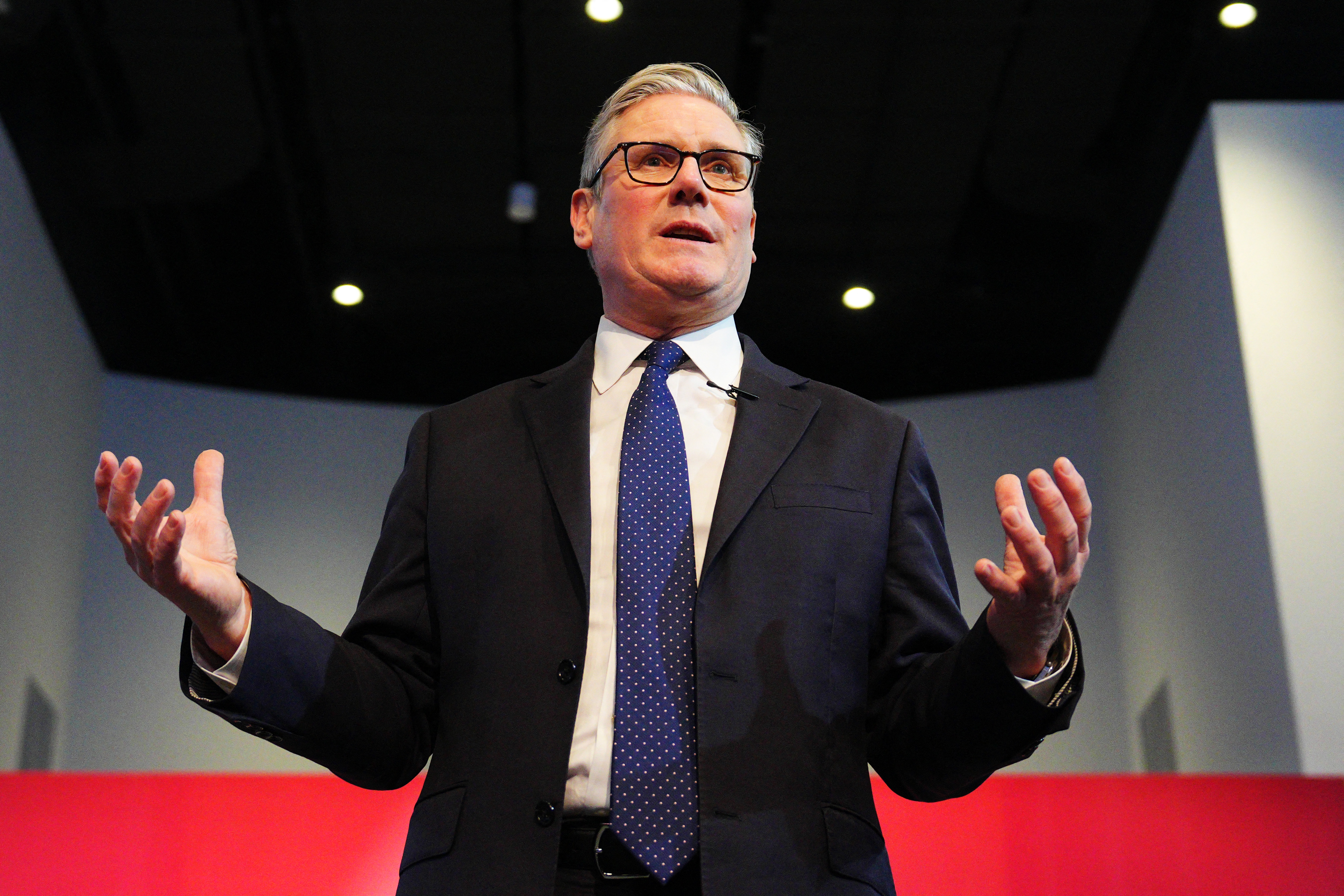Sir Keir Starmer addresses Chinese and UK business delegations at House of UK reception in Shanghai, China, on January 30, 2026. | Source: Getty Images