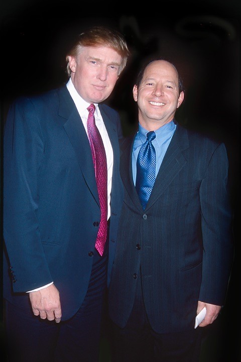 Donald Trump and Ron Galotti attend a party on January 1, 1997, in New York. | Source: Getty Images