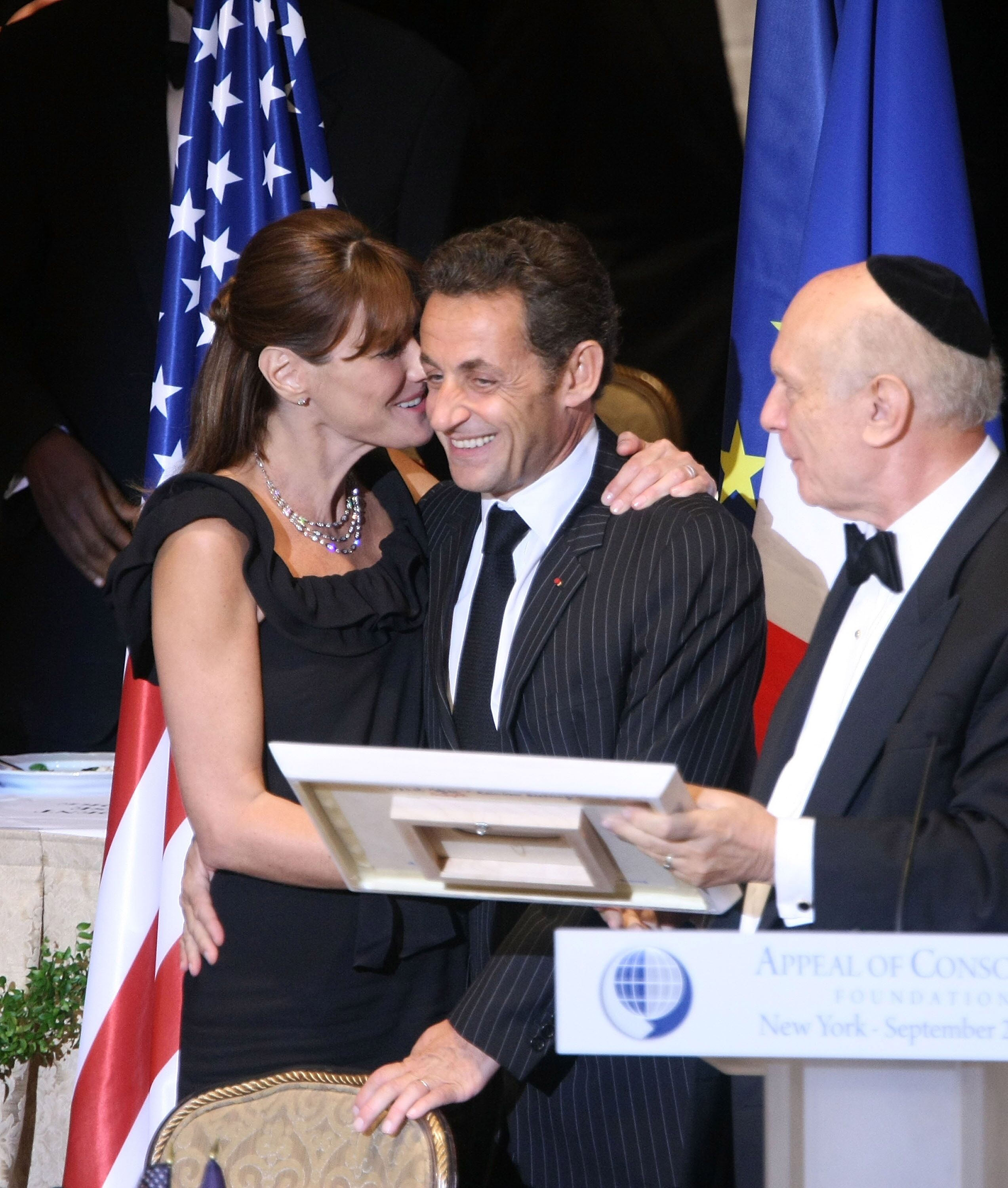 Carla Bruni et Nicolas Sarkozy. l Source : Getty Images