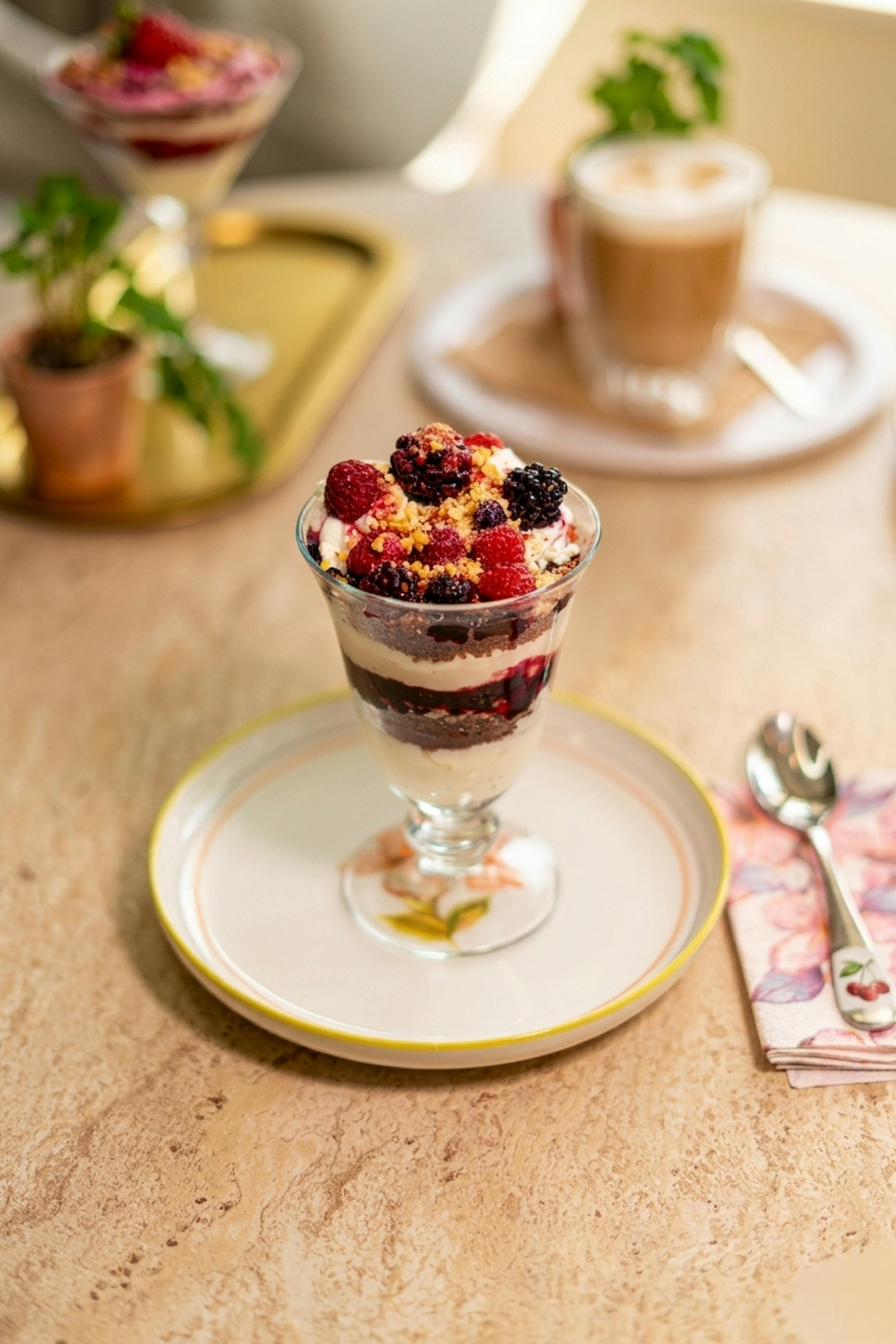 A yogurt parfait | Source: Pexels