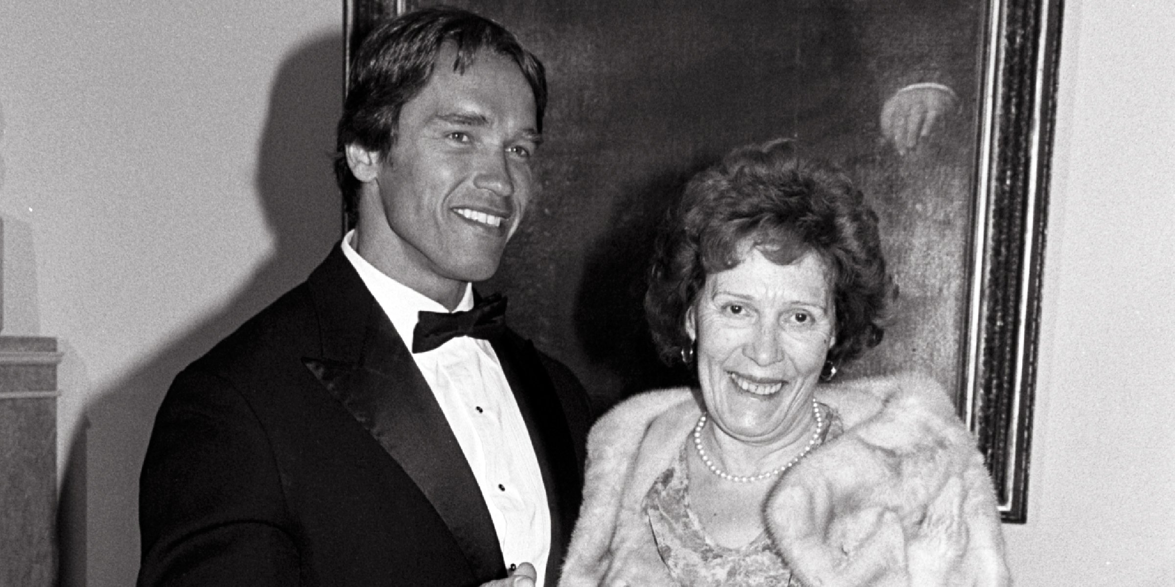 Arnold Schwarzenegger and Aurelia Schwarzenegger, 1985 | Source: Getty Images