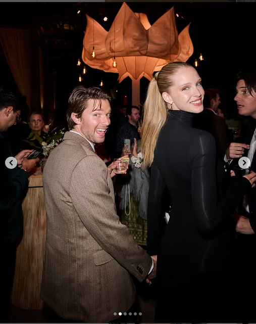 Patrick Schwarzenegger and Abby Champion, from a post dated February 14, 2025 | Source: Instagram/abbychampion/