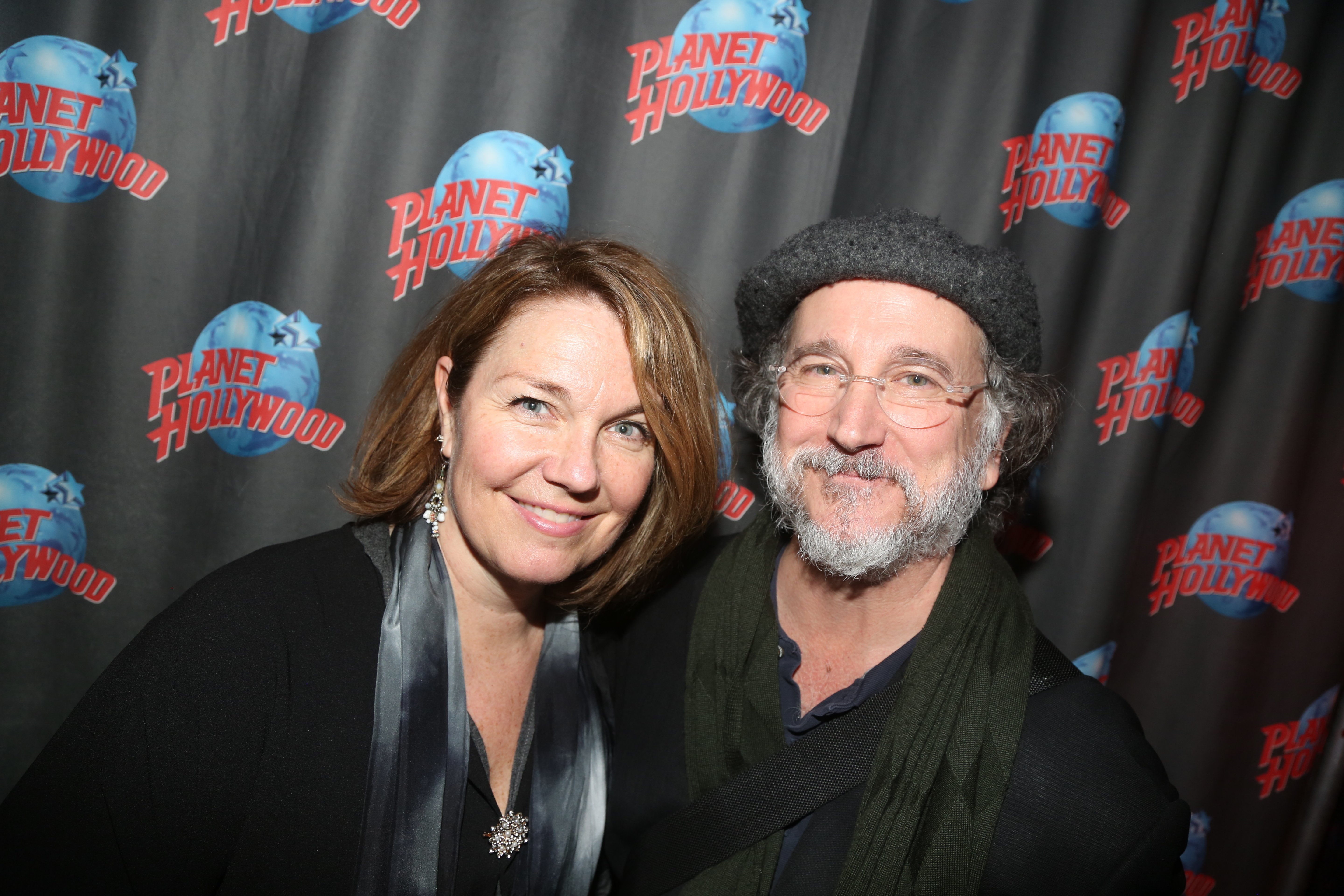 Christa Justus and husband Mark Lin-Baker at Planet Hollywood Times Square on February 19, 2017 | Photo: Getty Images