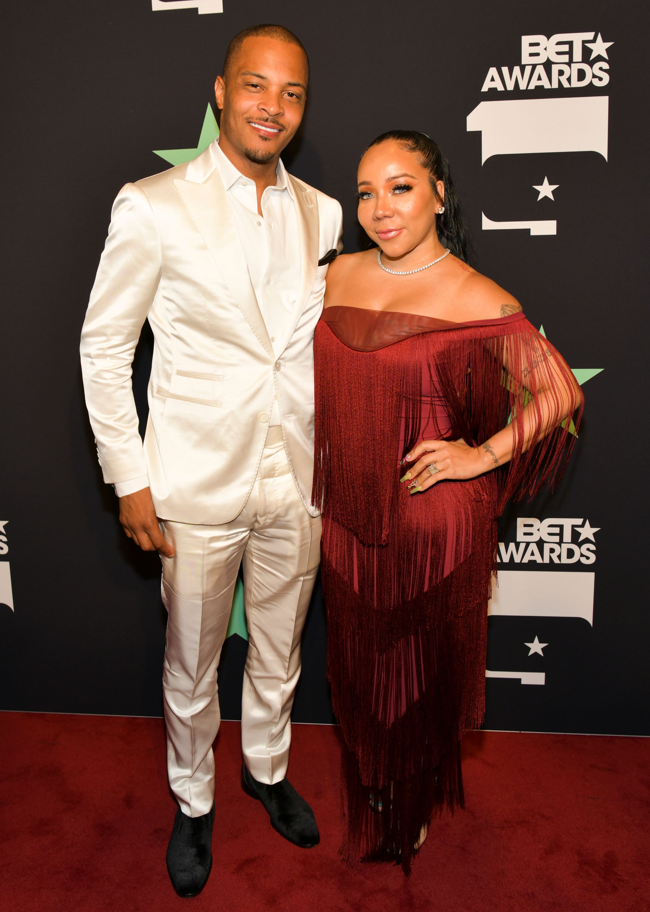 T.I. and Tiny Harris at the 2019 BET Awards on June 23, 2019 in Los Angeles, California. | Photo: Getty Images