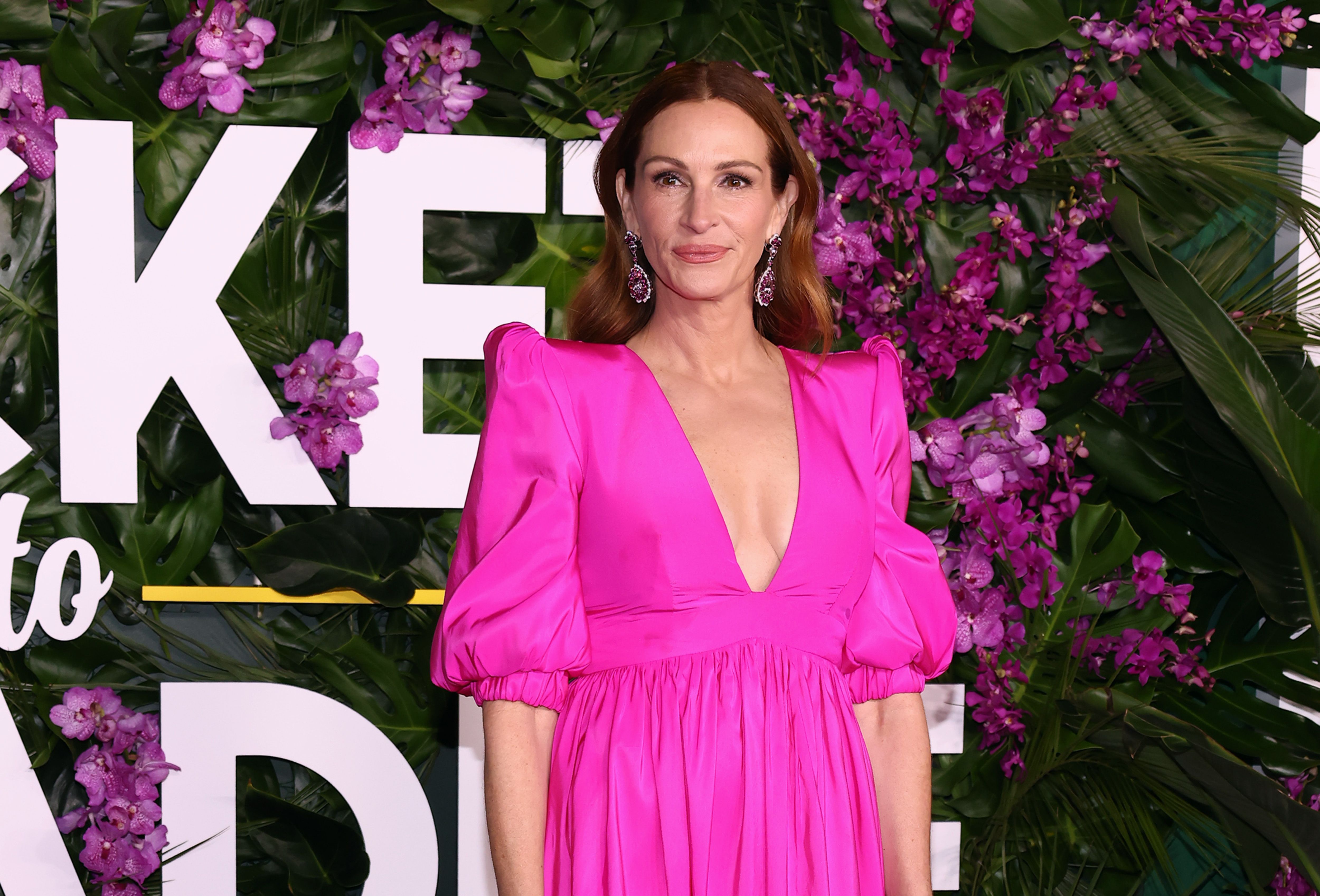 Julia Roberts at the Los Angeles premiere of Universal Pictures' "Ticket To Paradise" in Los Angeles, California on October 17, 2022 | Source: Getty Images