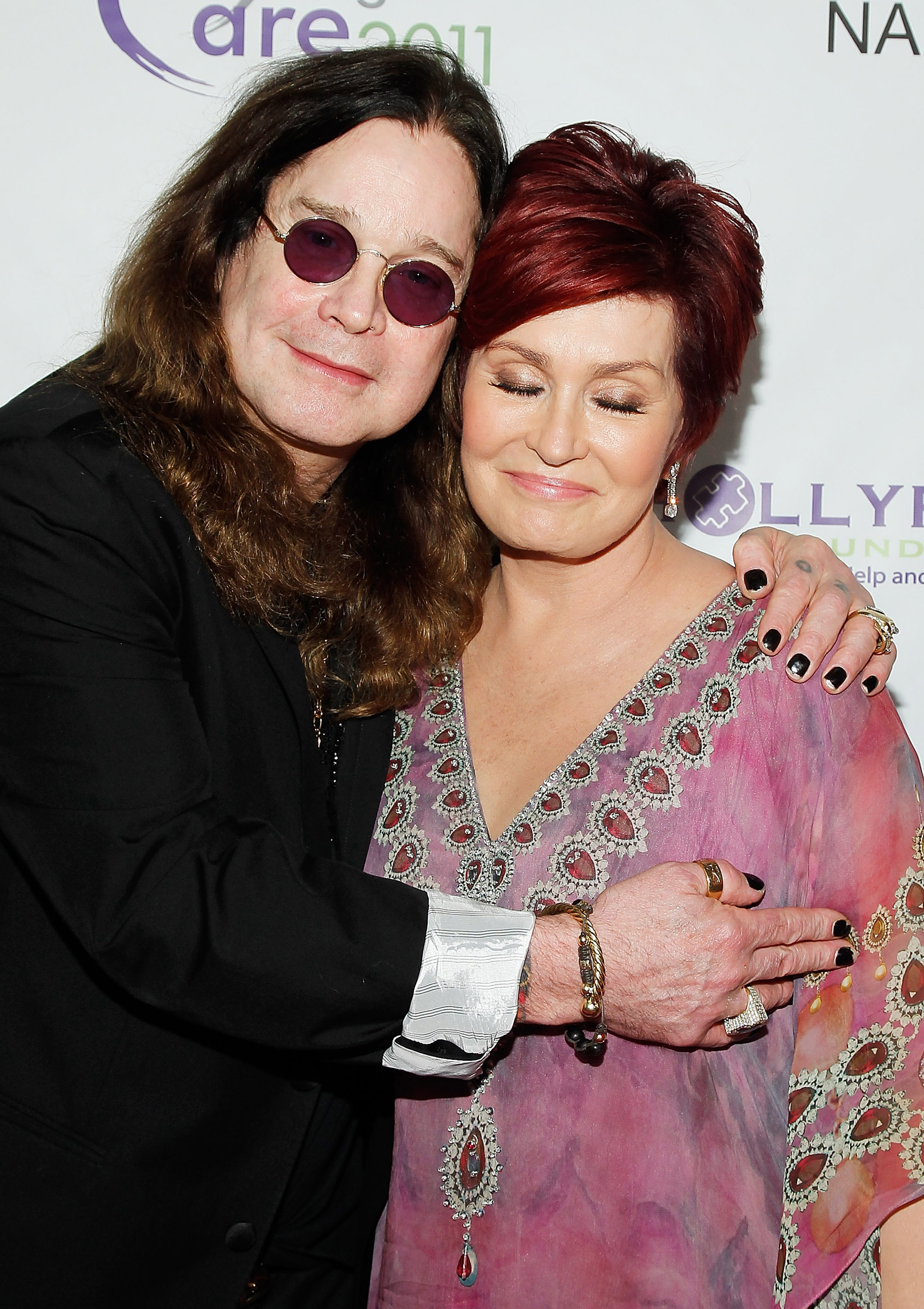 Ozzy and Sharon Osbourne at the 13th Annual Design Care Benefiting The HollyRod Foundation on July 23, 2011, in Beverly Hills, California. | Source: Getty Images