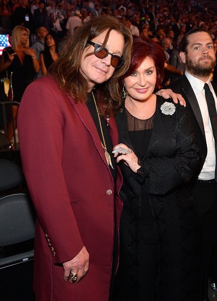  Ozzy Osbourne and Sharon Osbourne at the Showtime, WME IME and Mayweather Promotions VIP Pre-Fight party for Mayweather vs. McGregor on August 26, 2017 | Photo: Getty Images
