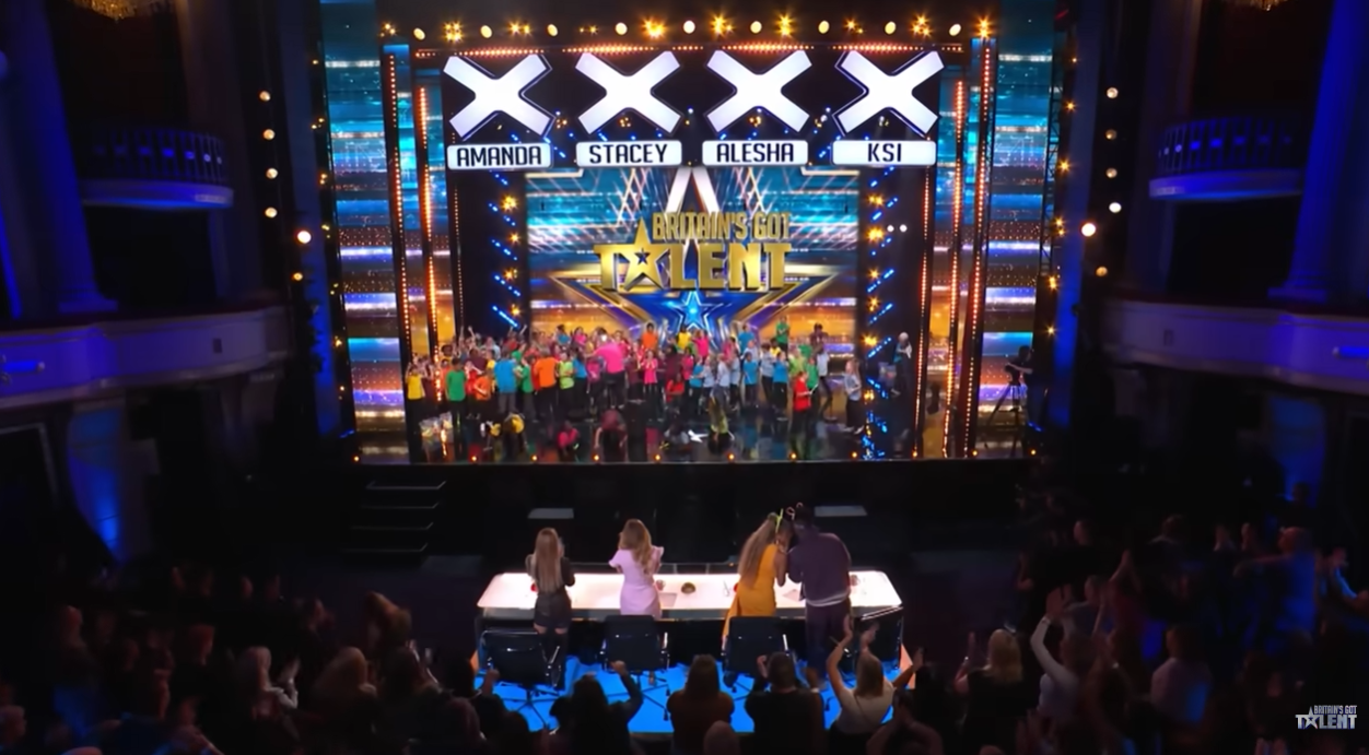 Braunstone Community Primary School during their "Britain's Got Talent" audition on 4 April 2026. | Source: YouTube/Britain's Got Talent