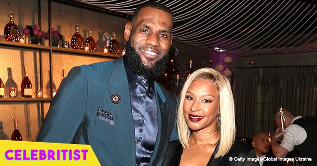 LeBron James' wife flaunts legs in mini-shorts & patterned jacket on her 32nd birthday