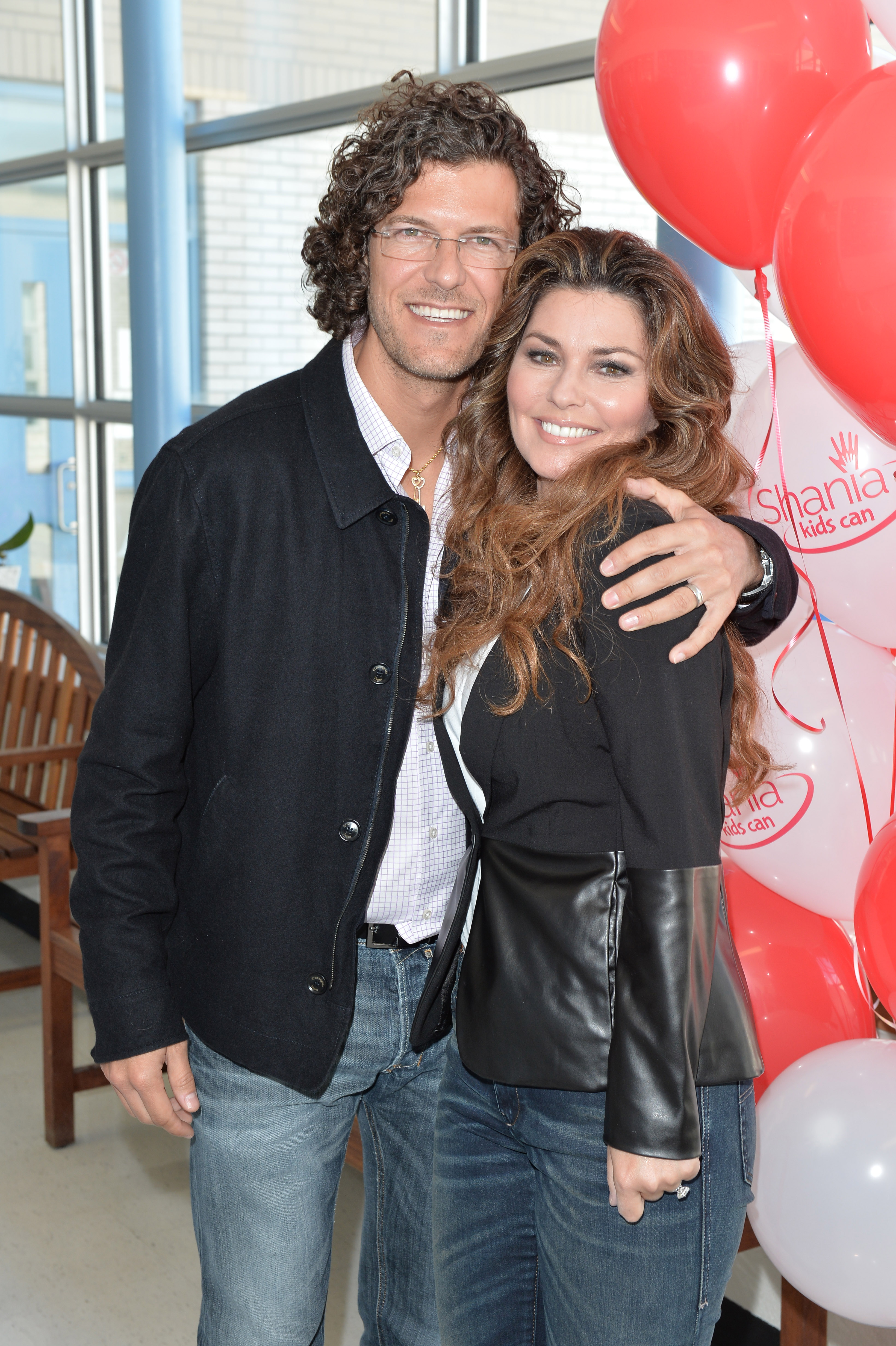 Frederic Thiebaud and Shania Twain in Canada in 2014 | Source: Getty Images