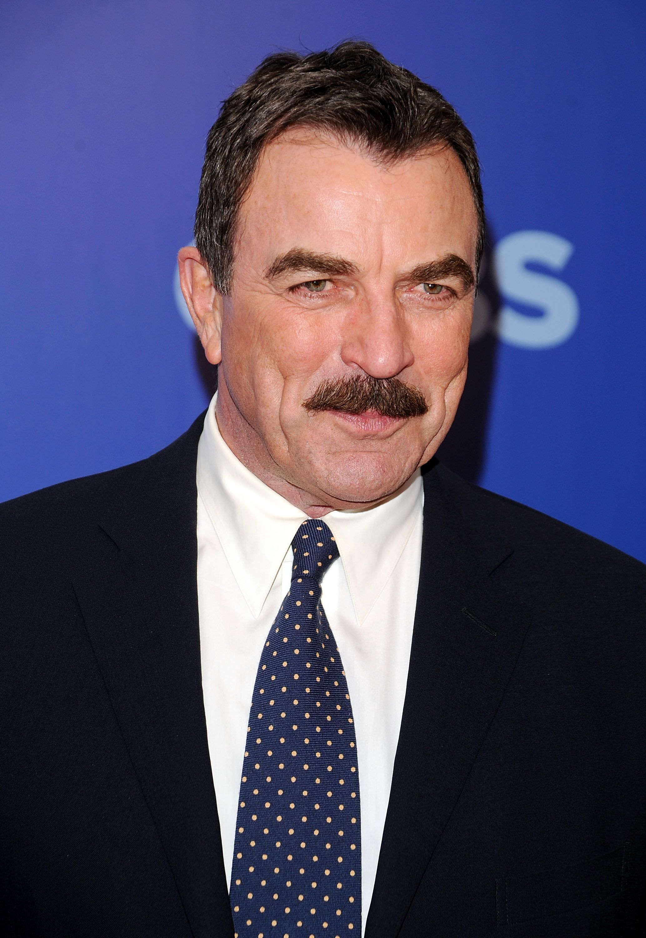 Tom Selleck at CBS UpFront at Damrosch Park, Lincoln Center on May 19, 2010, in New York City | Photo: Andrew H. Walker/Getty Images