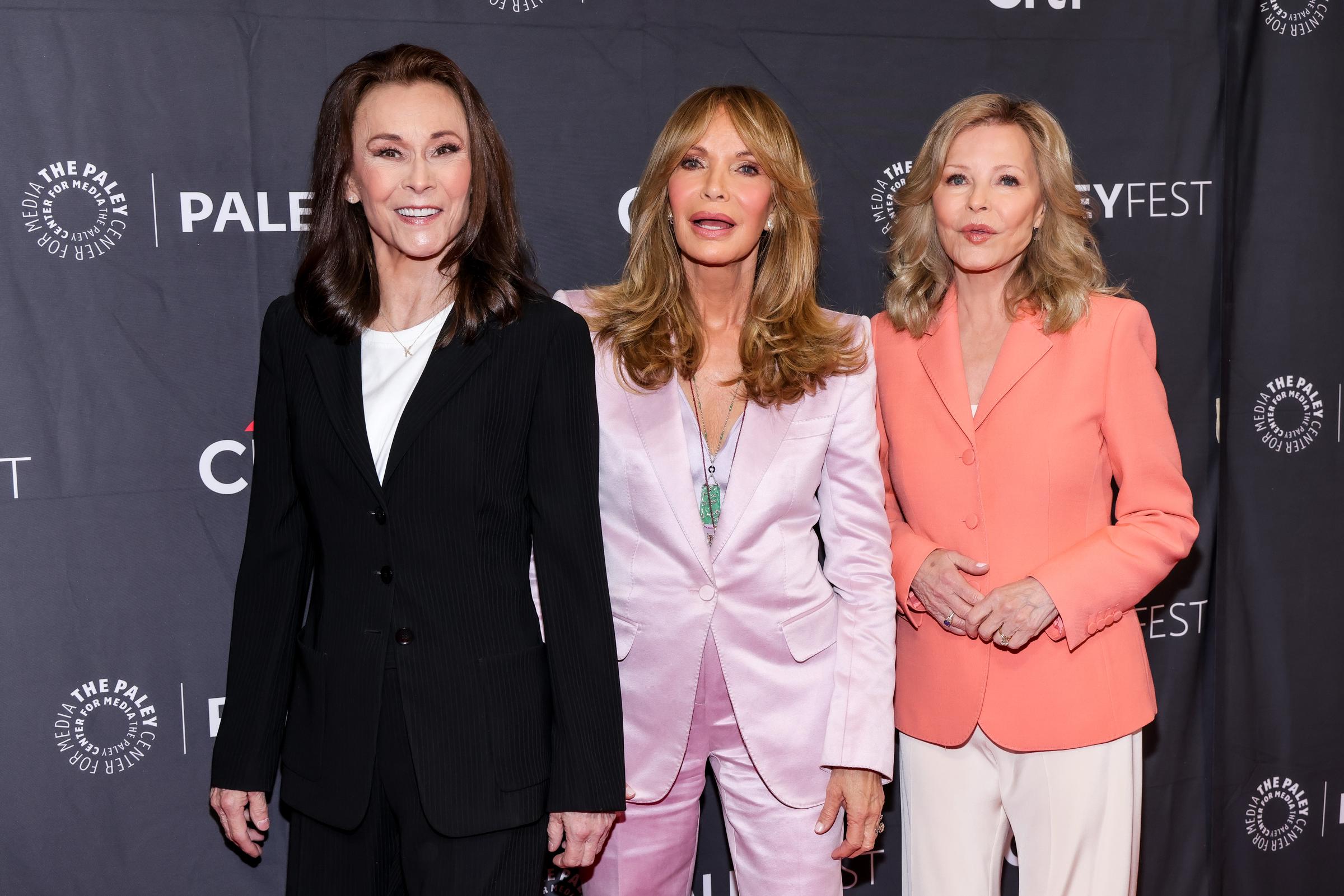 At PaleyFest LA, Kate Jackson, Jaclyn Smith and Cheryl Ladd come together for a rare public reunion, honoring 50 years of “Charlie’s Angels” with timeless style and a shared television legacy.