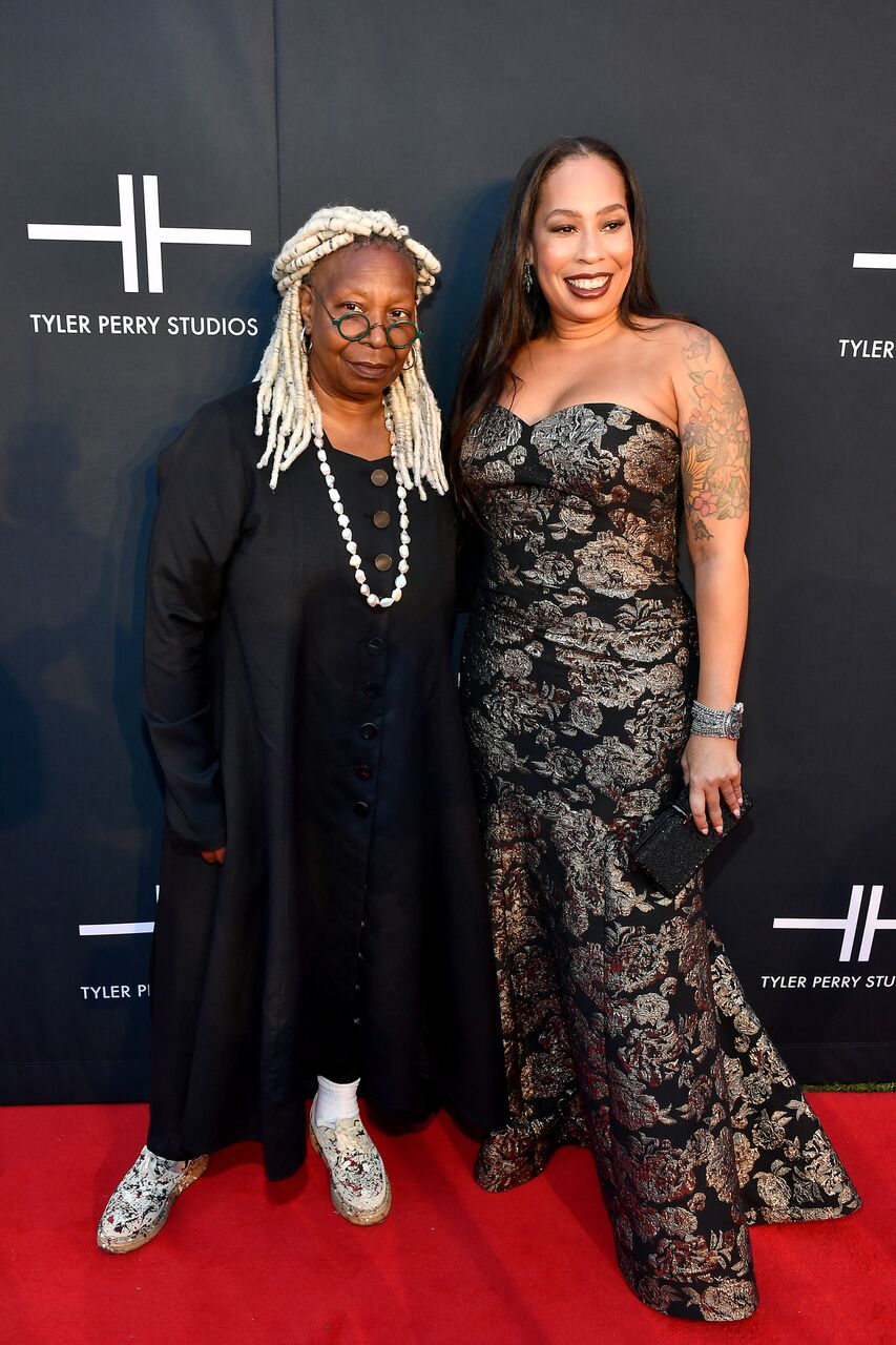 Whoopi Goldberg and Alex Martin attend Tyler Perry Studios grand opening gala. | Source: Getty Images