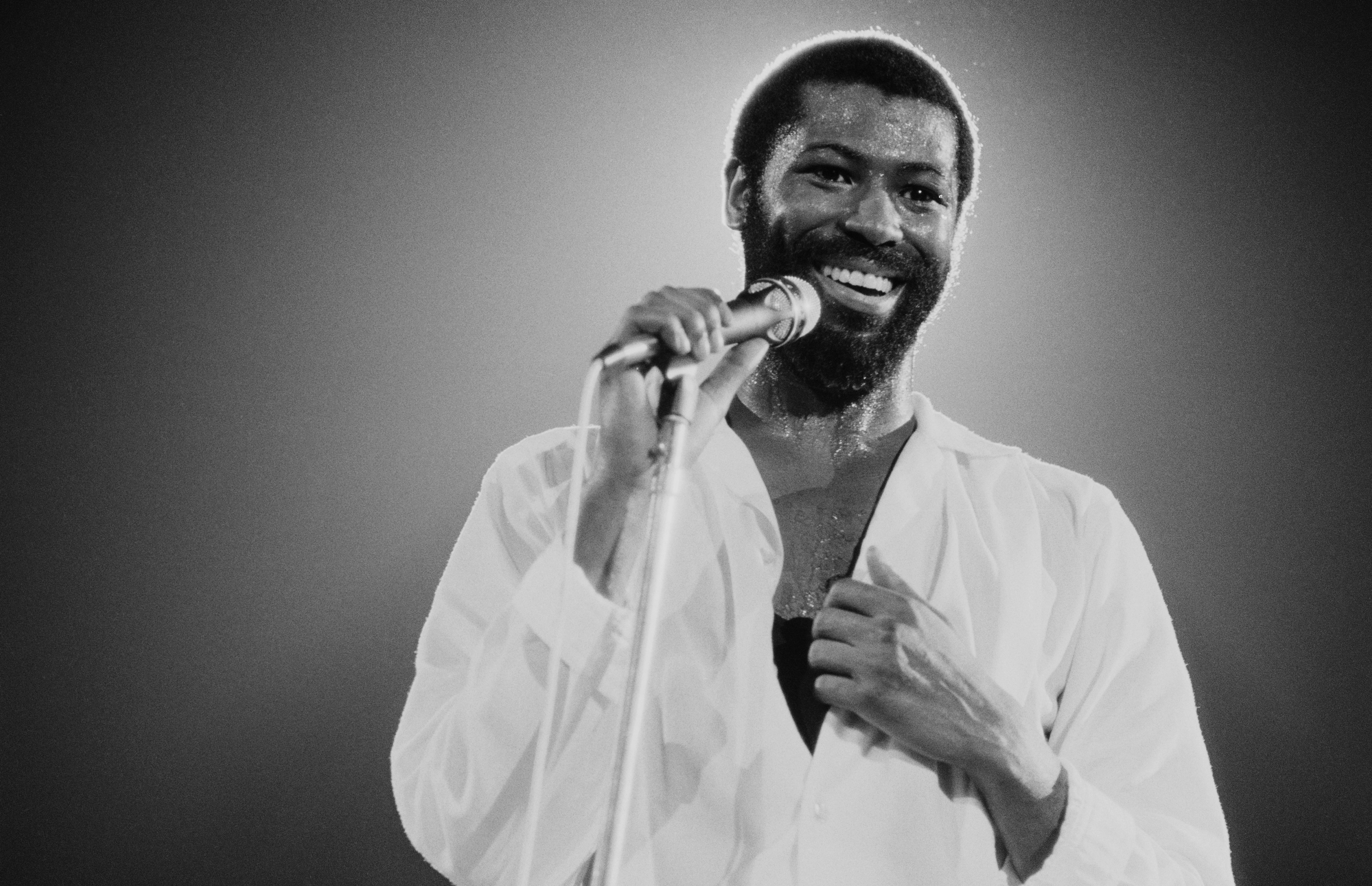 Teddy Pendergrass performing in New York, 1981. | Photo: Getty Images