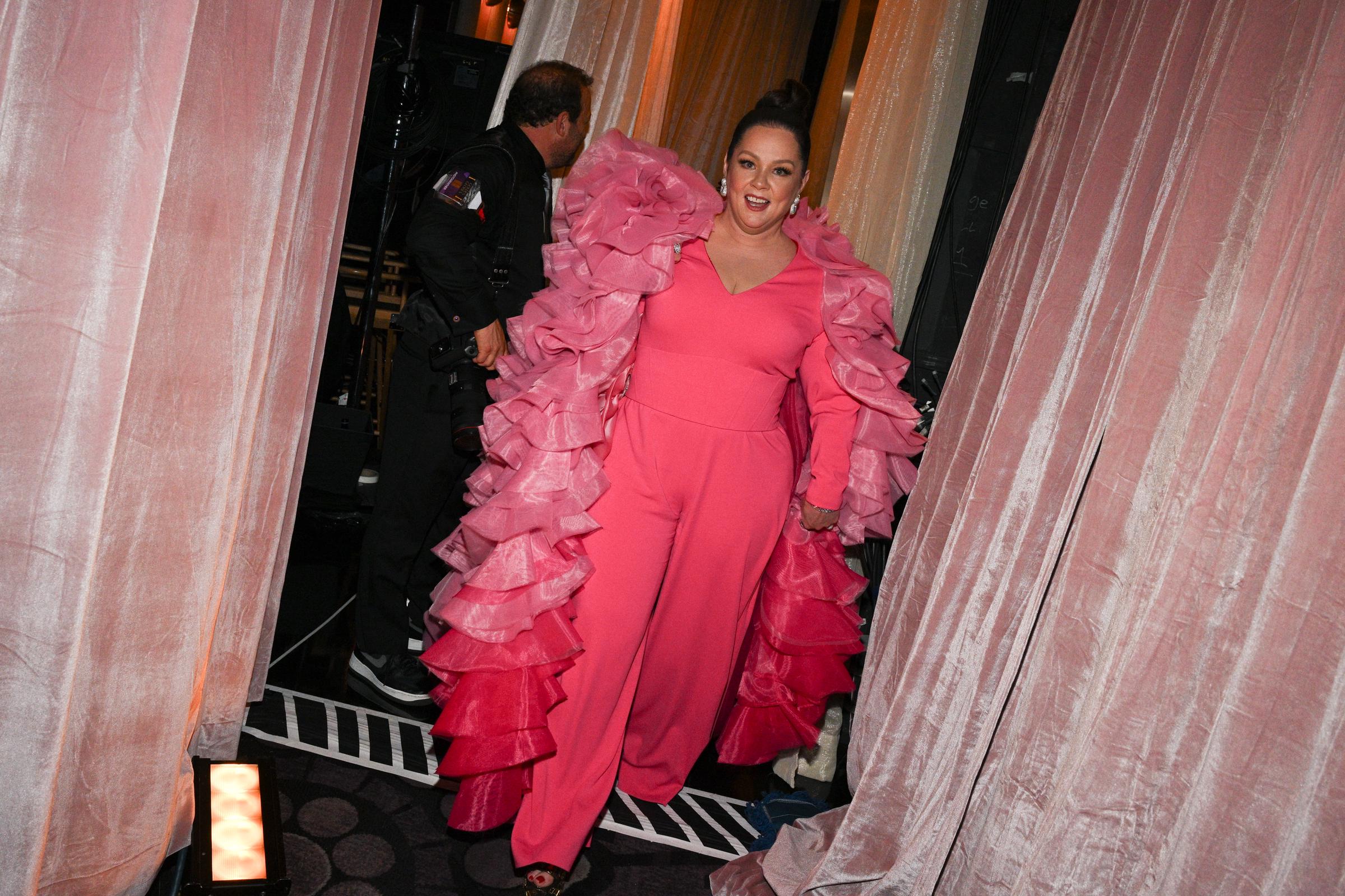 Melissa McCarthy at the 2025 Golden Globe Awards | Source: Getty Images