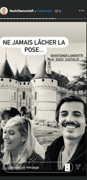 Capture d'écran de la story Instagram de Flavie Flament | Photo : Instagram/flavieflamentoff/