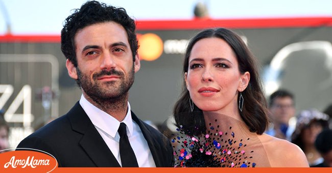  Rebecca Hall and Morgan Spector on the red carpet at the "Downsizing" screening and Opening Ceremony during the 74th Venice Film Festival, 2017, Venice, Italy. | Photo: Getty Images