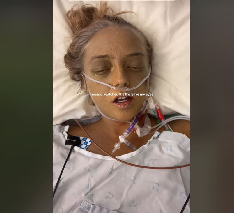 Emma Mendelssohn as seen in a post dated July 8, 2025 | Source: TikTok/@justembaswrld
