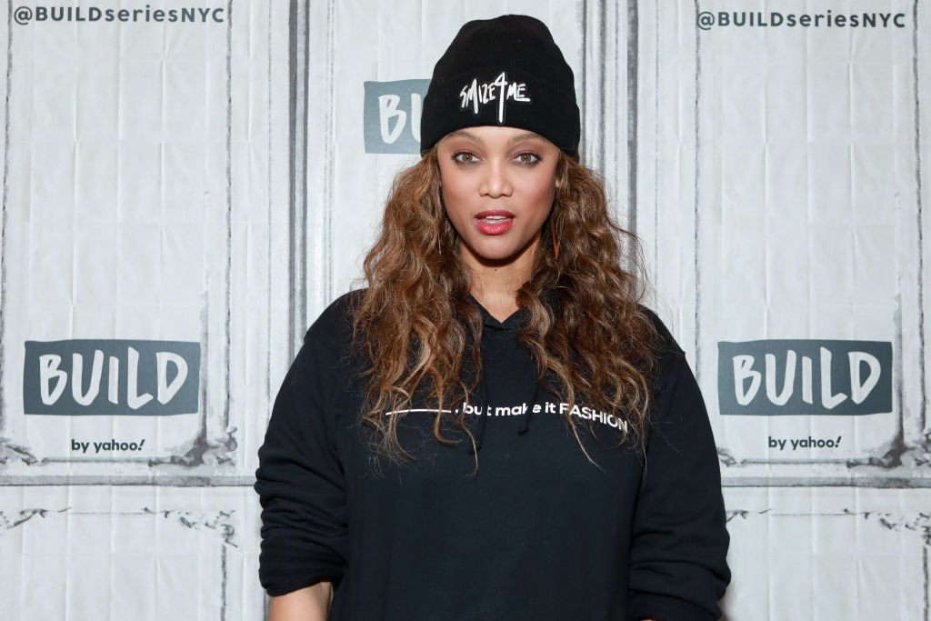 Tyra Banks at Build Studio on February 25, 2020 | Photo: Getty Images