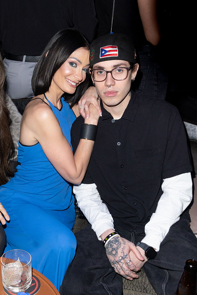 Dayanara Torres and Ryan Adrian Muñiz at the Prince Royce "Eterno (Eternal)" album release party at EAST Miami, May 23, 2025, in Miami, Florida | Source: Getty Images