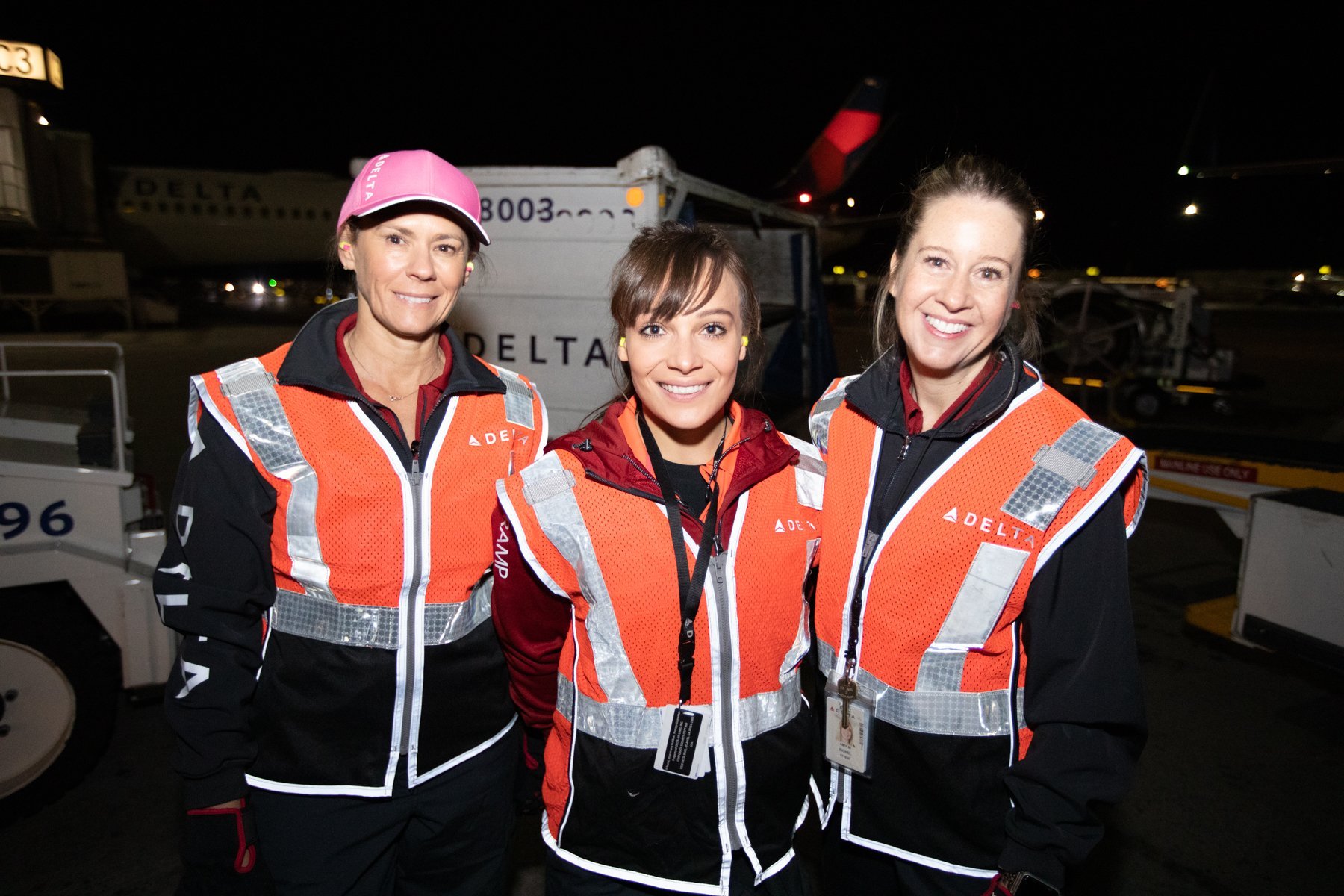 Delta Airlines Female Ground Agents | Source: Delta News Hub