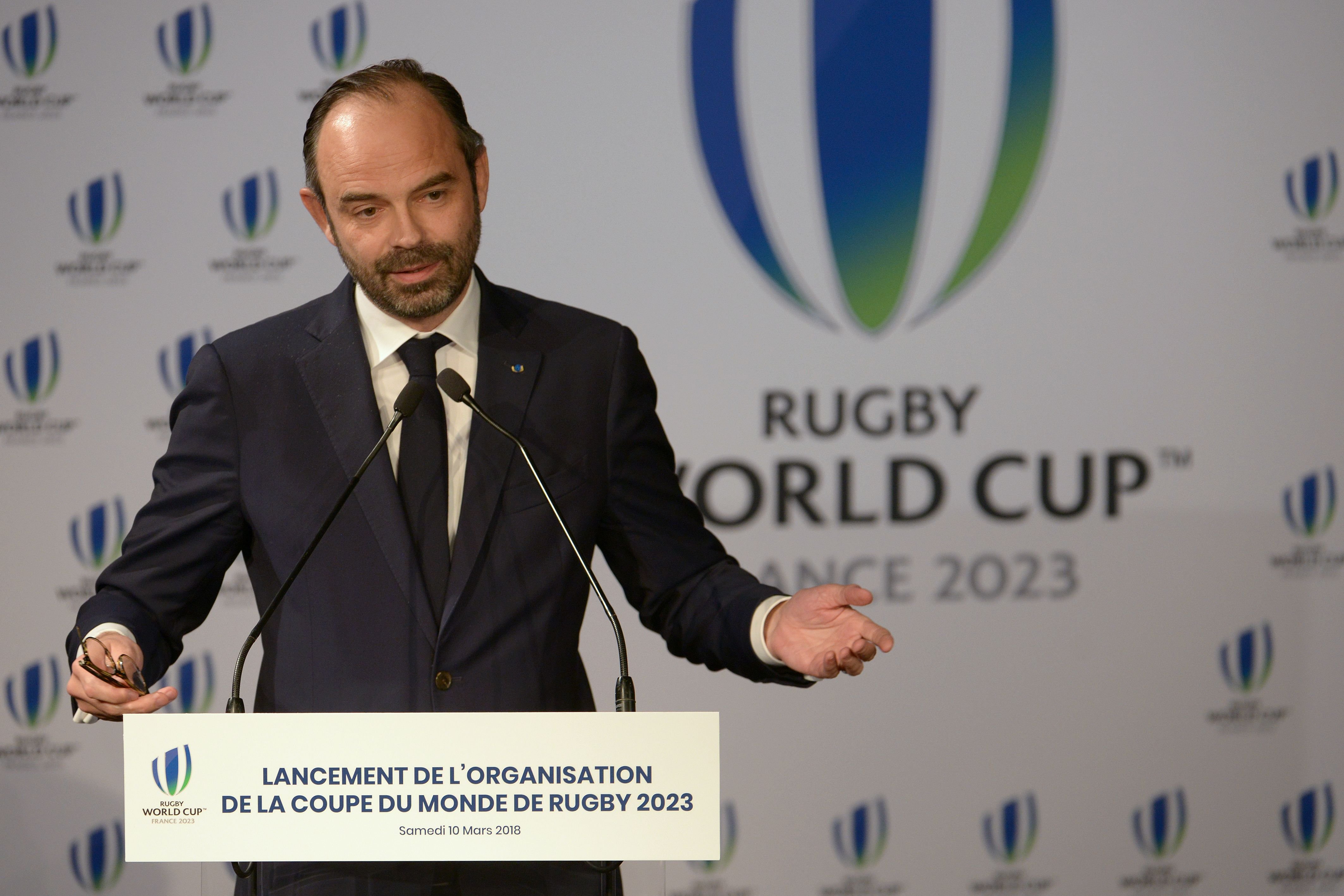 Edouard Philippe au Stade de France le 10 mars 2018 à Paris, France. | Photo : Getty Images Edouard Philippe au Stade de France le 10 mars 2018 à Paris, France. | Photo : Getty Images