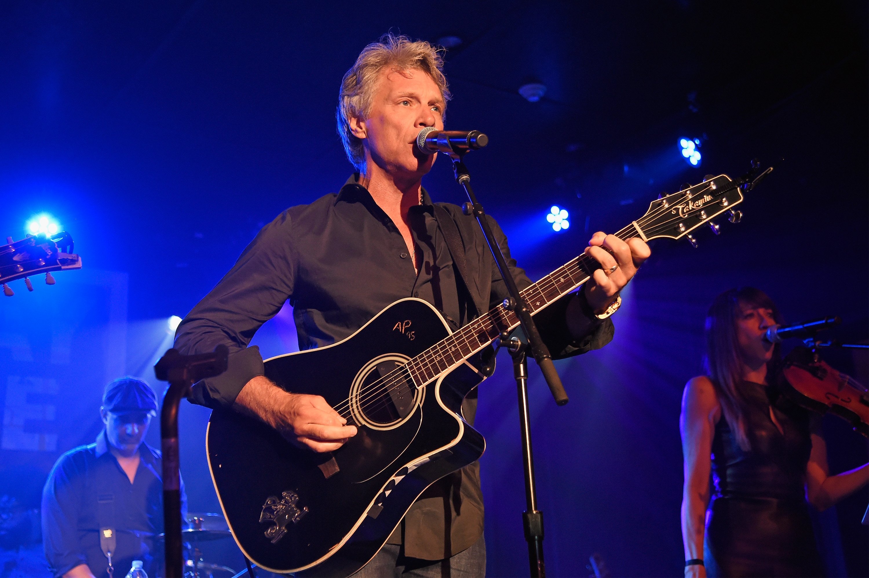 Jon Bon Jovi performing onstage during Apollo in the Hamptons 2018. | Source: Getty Images