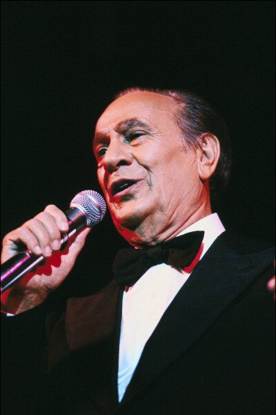 Soirée Tino Rossi à Paris, France, le 10 novembre 1982 - Tino Rossi. | Photo : Getty Images