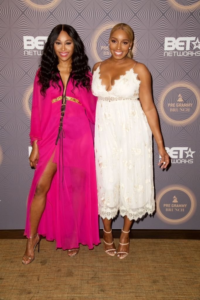 Cynthia Bailey and NeNe Leakes at BET's Pre-Grammy Brunch in February 2017. | Photo: Getty Images