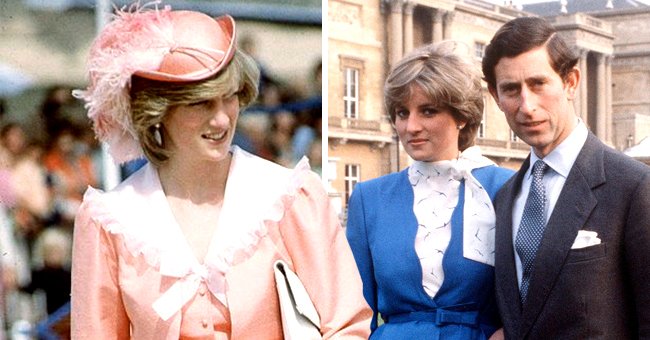 Inside Princess Diana's Iconic Peach Honeymoon Outfit and All-Blue ...