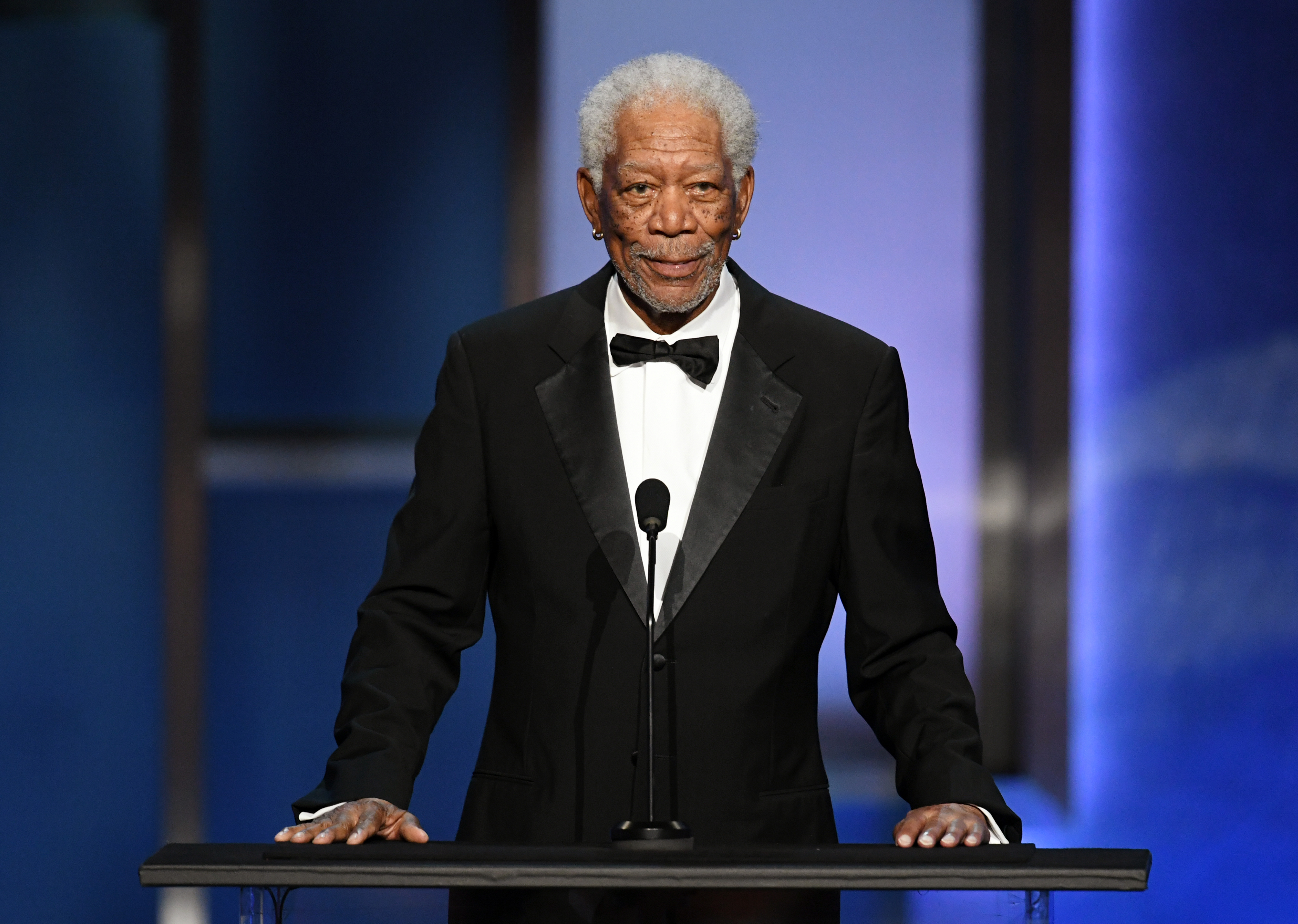 Morgan Freeman beim 47. AFI Life Achievement Award zu Ehren von Denzel Washington im Jahr 2019 | Quelle: Getty Images